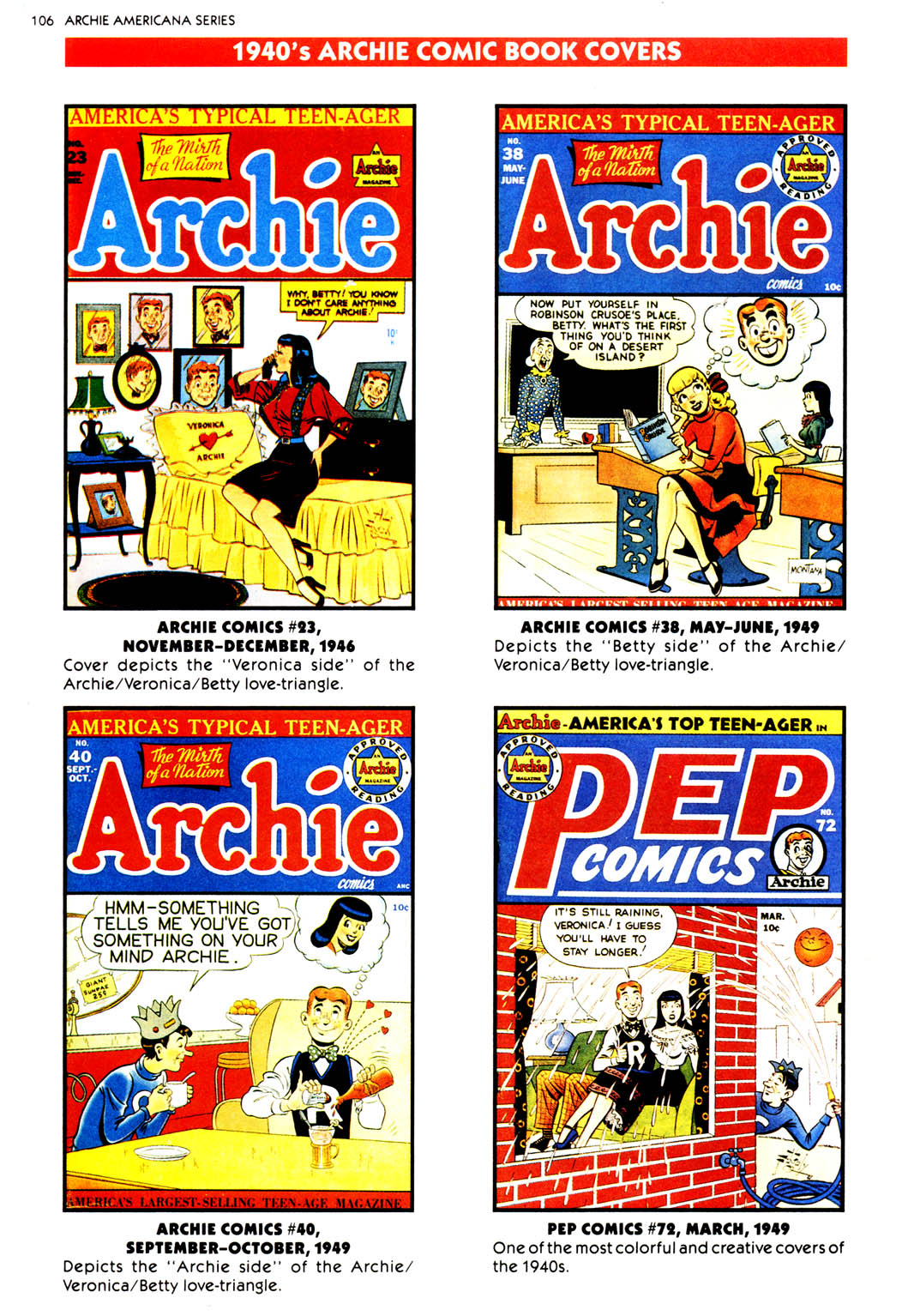 Read online Archie Americana Series comic -  Issue # TPB 1 - 107