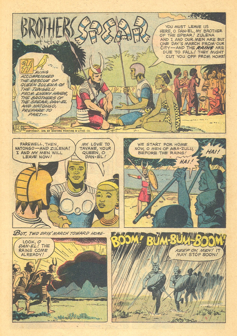 Read online Tarzan (1948) comic -  Issue #113 - 28