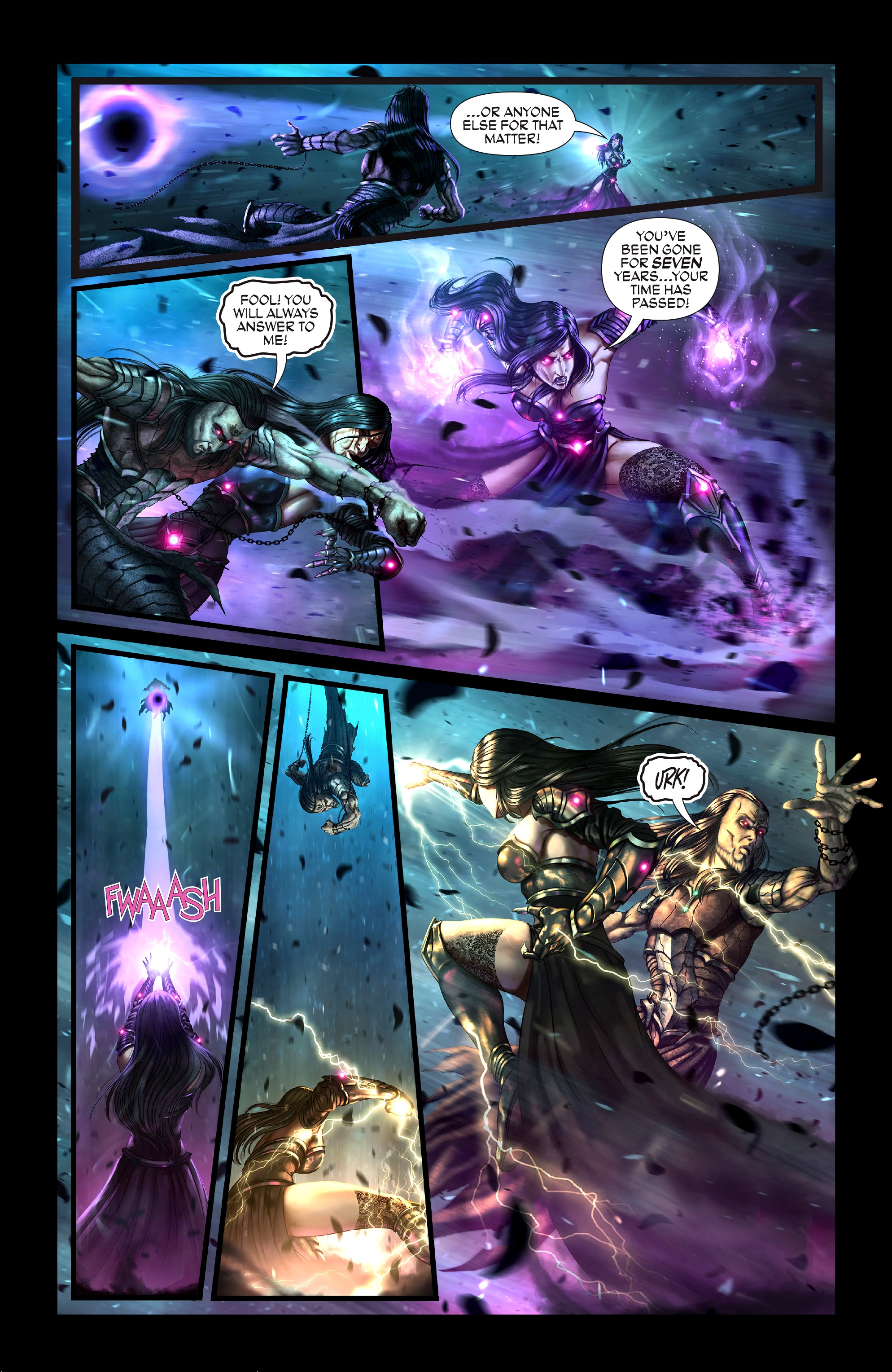 Read online Knights of the Golden Sun comic -  Issue #5 - 25