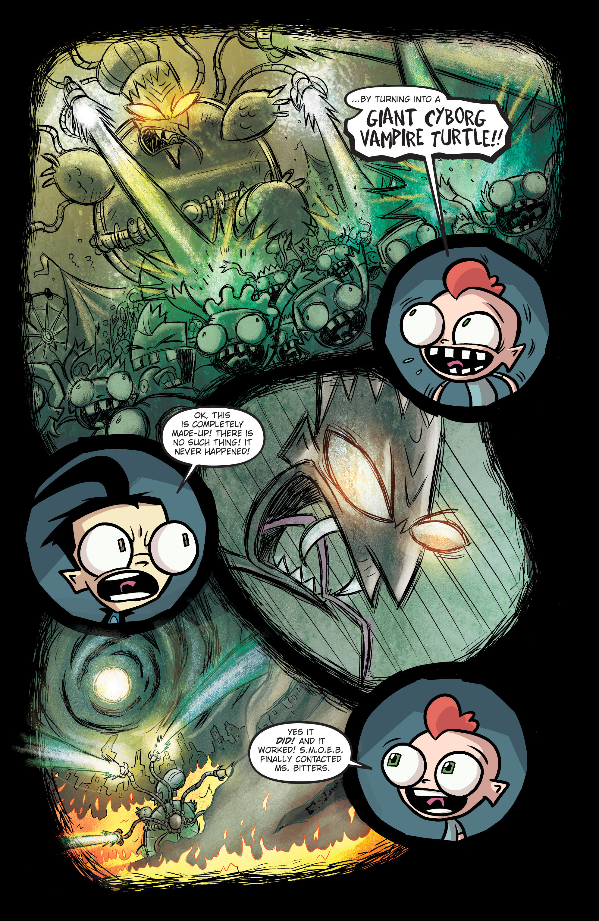Read online Invader Zim comic -  Issue # _TPB 3 - 117