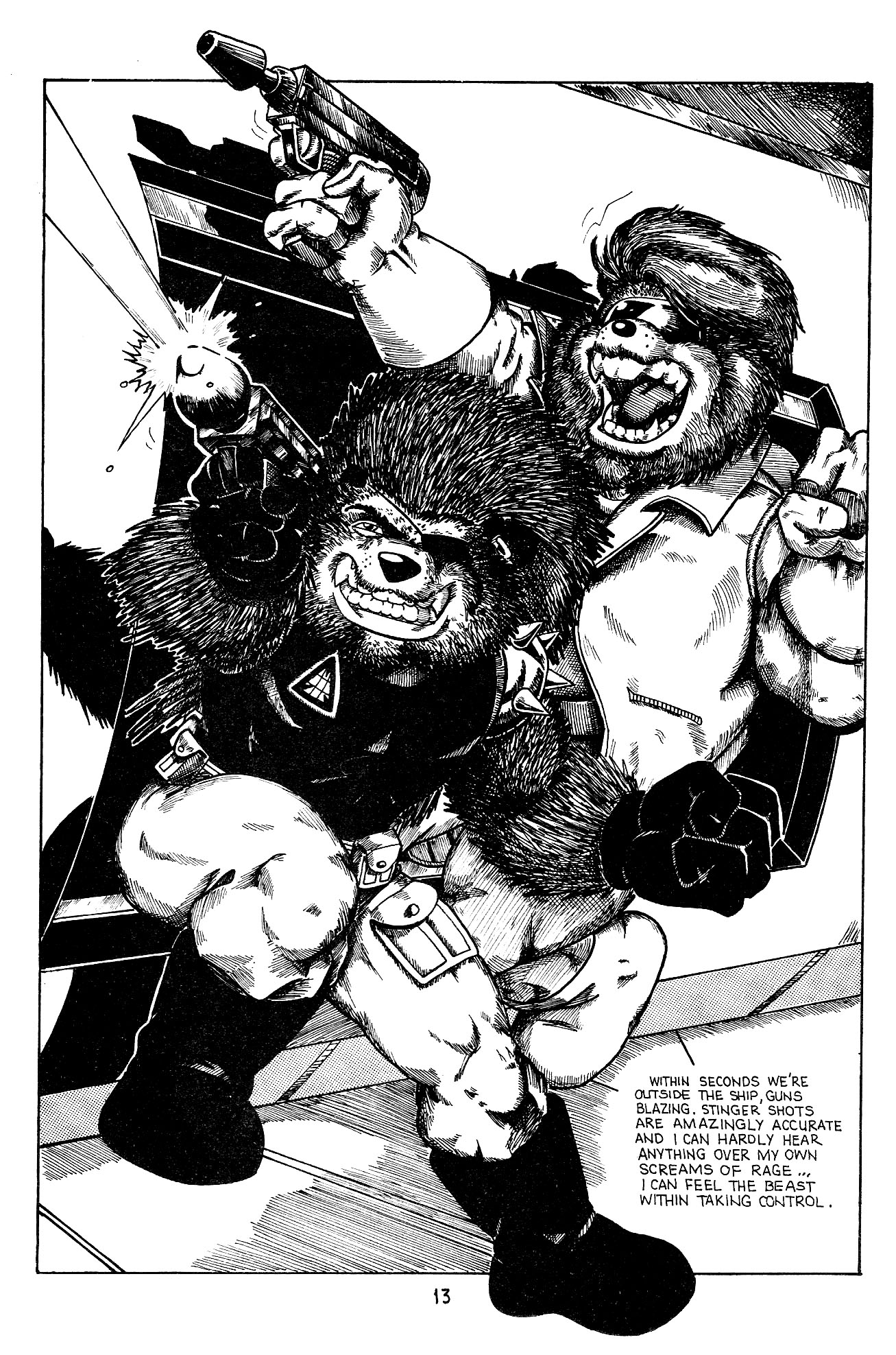 Read online Space Beaver comic -  Issue #11 - 15