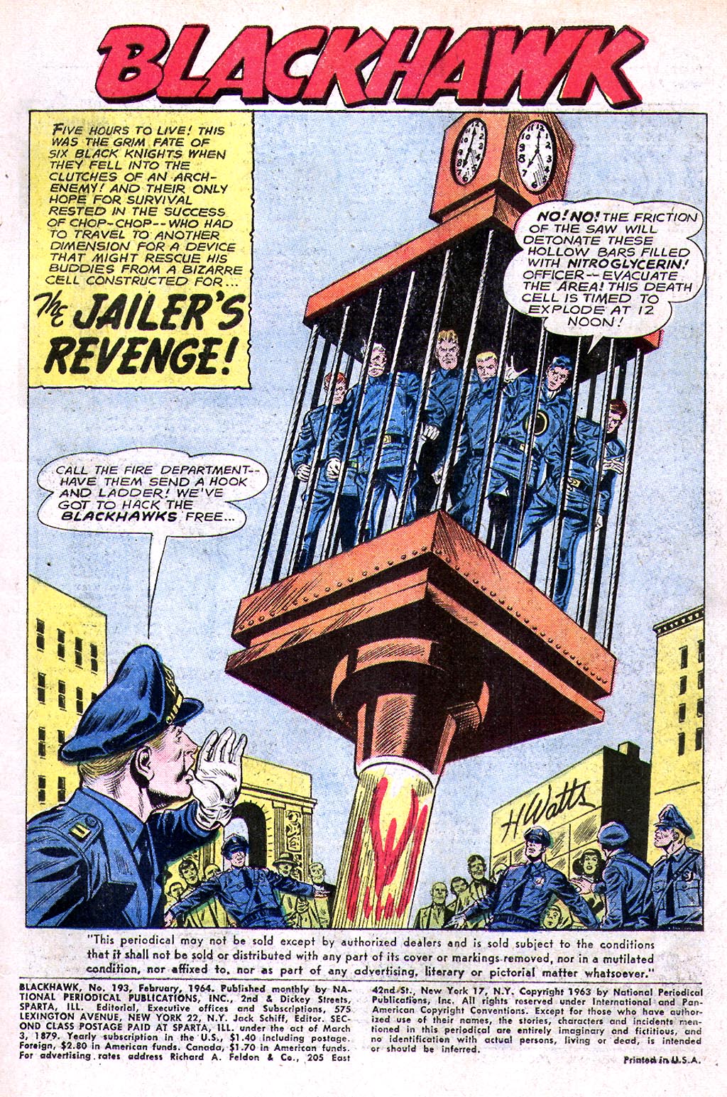 Read online Blackhawk (1957) comic -  Issue #193 - 3