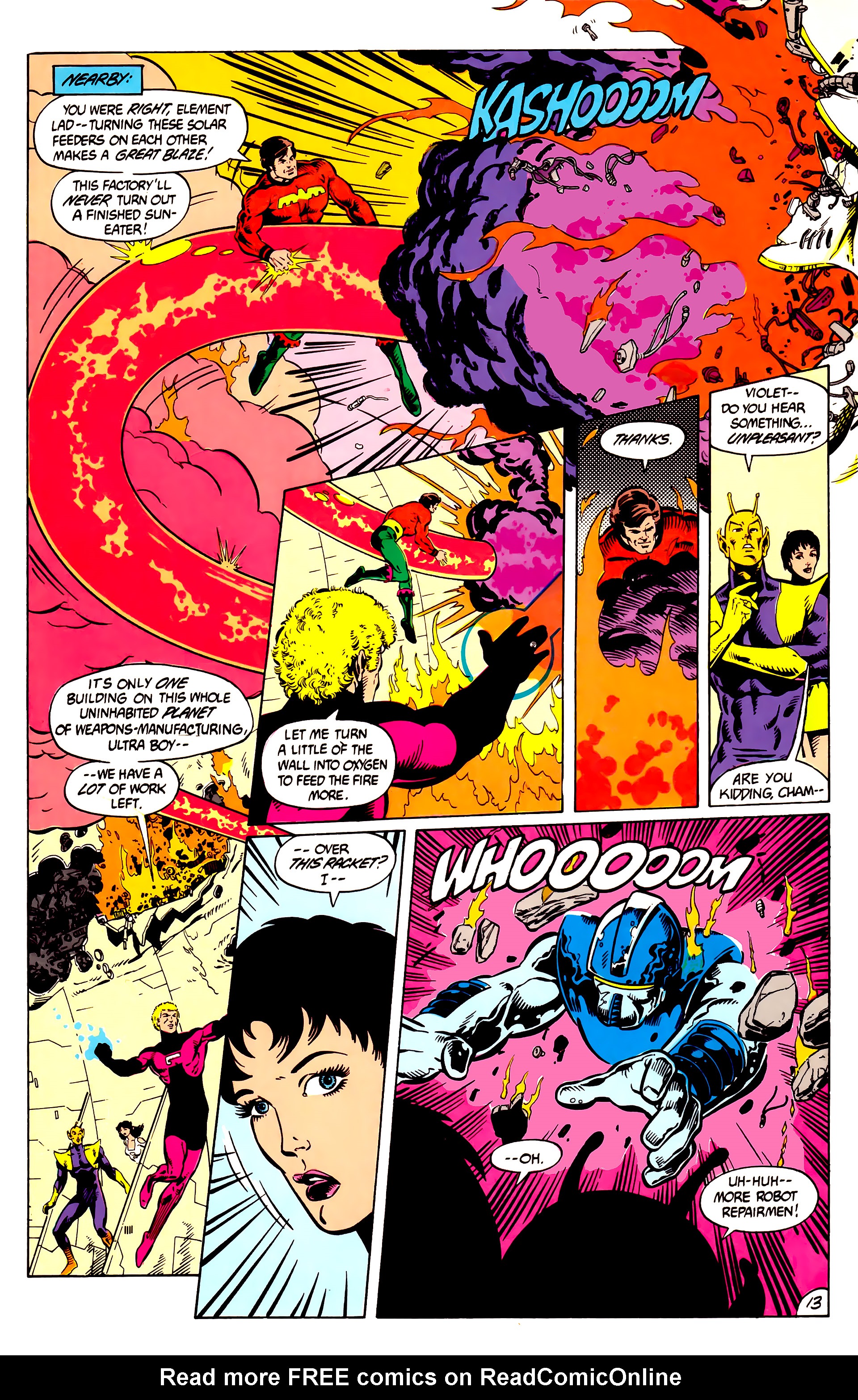 Read online Legion of Super-Heroes (1984) comic -  Issue #8 - 15