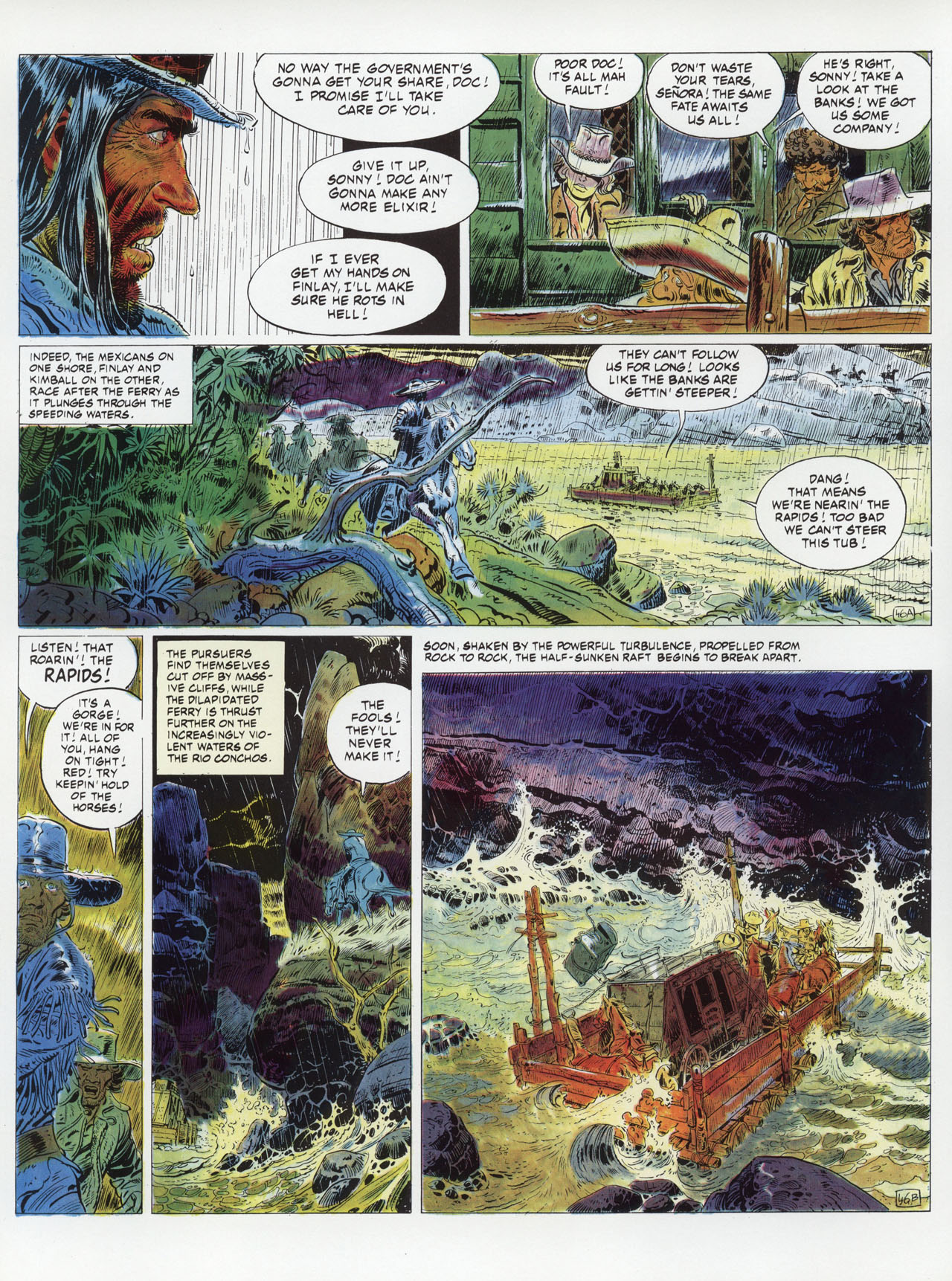 Read online Epic Graphic Novel: Blueberry comic -  Issue #2 - 52