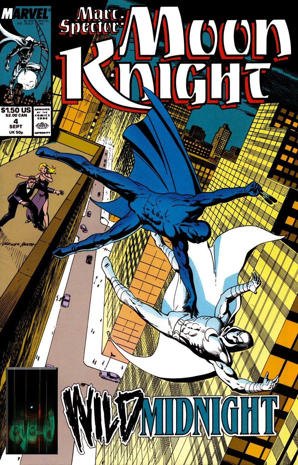 Read online Marc Spector: Moon Knight comic -  Issue #4 - 1