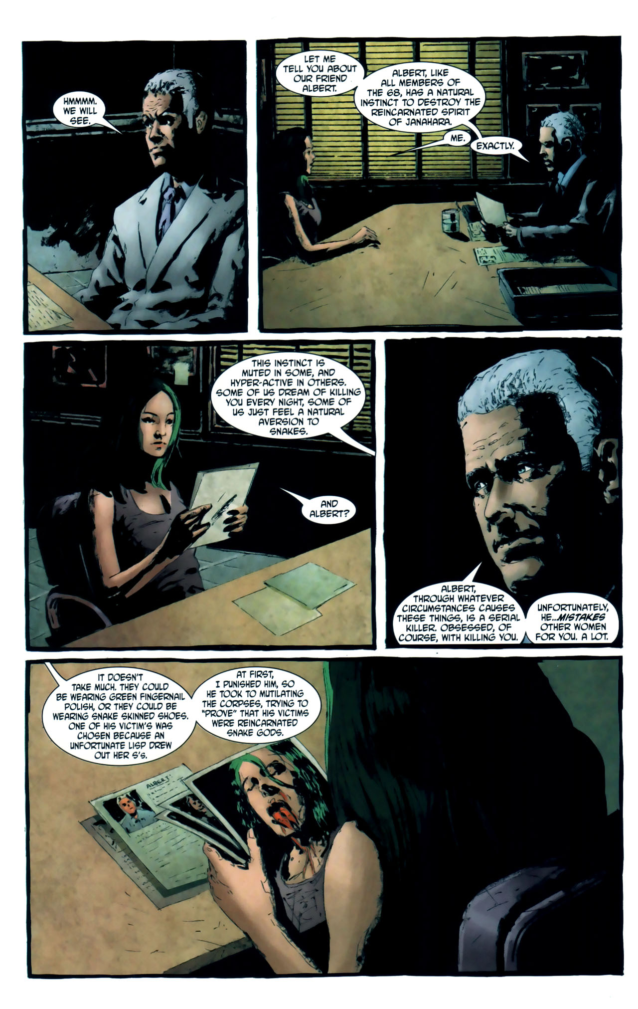 Read online Snake Woman comic -  Issue #7 - 16