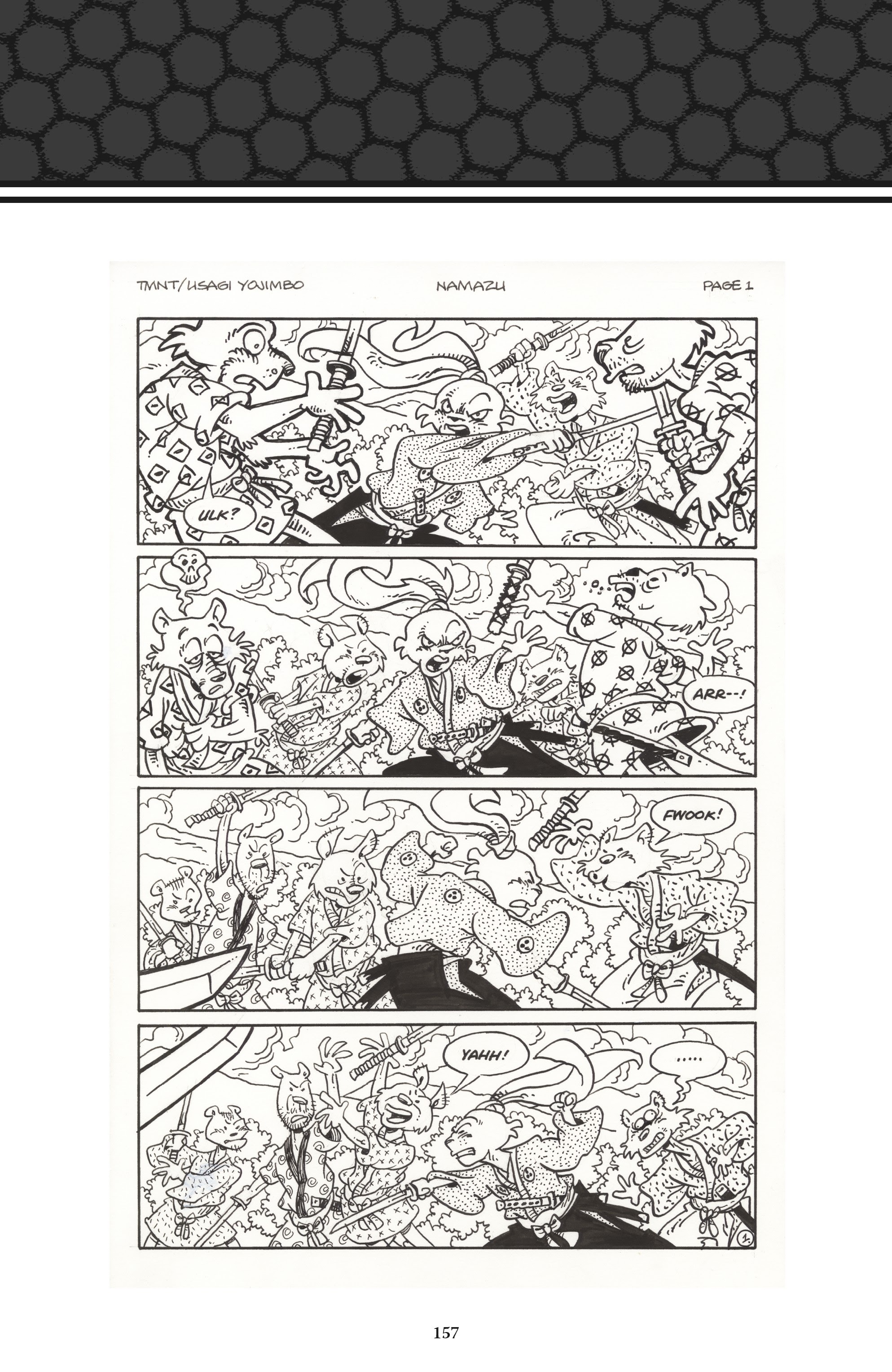 Read online Usagi Yojimbo/Teenage Mutant Ninja Turtles: The Complete Collection comic -  Issue # TPB (Part 2) - 48