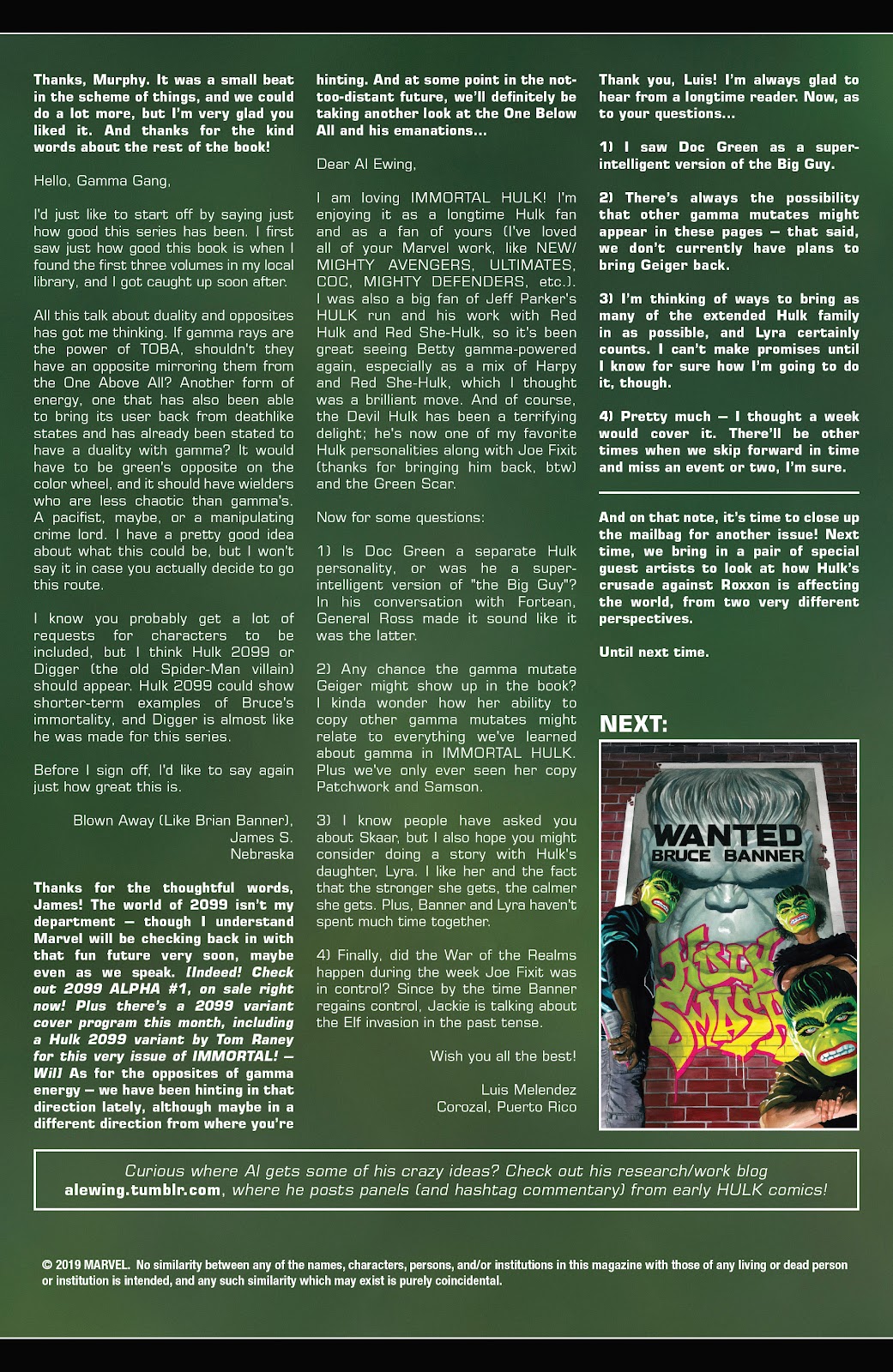Immortal Hulk (2018) issue 27 - Page 19