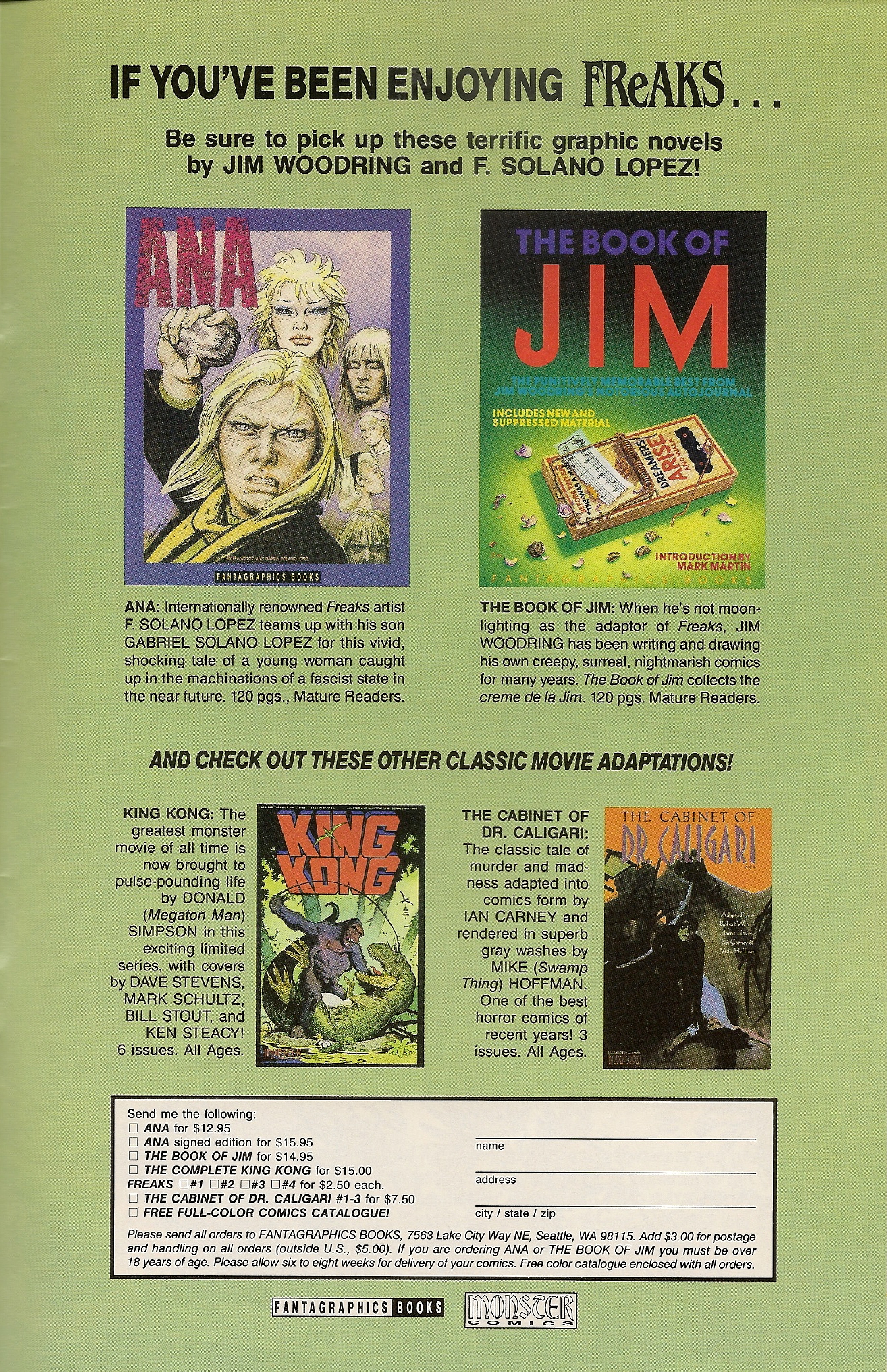 Read online Freaks comic -  Issue #4 - 21