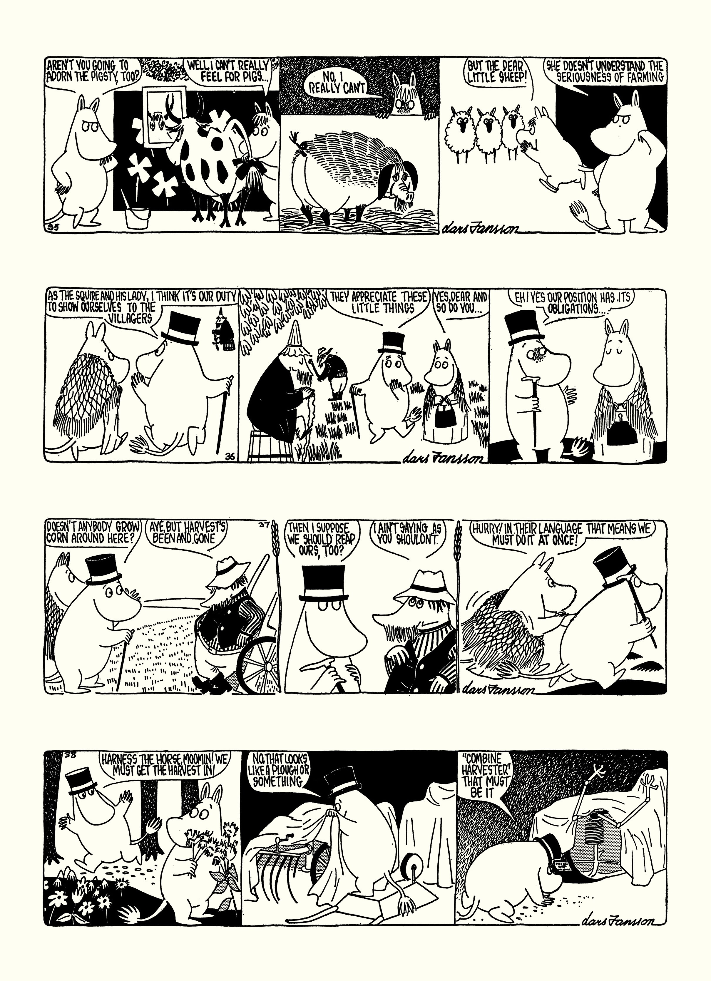 Read online Moomin: The Complete Lars Jansson Comic Strip comic -  Issue # TPB 7 - 57