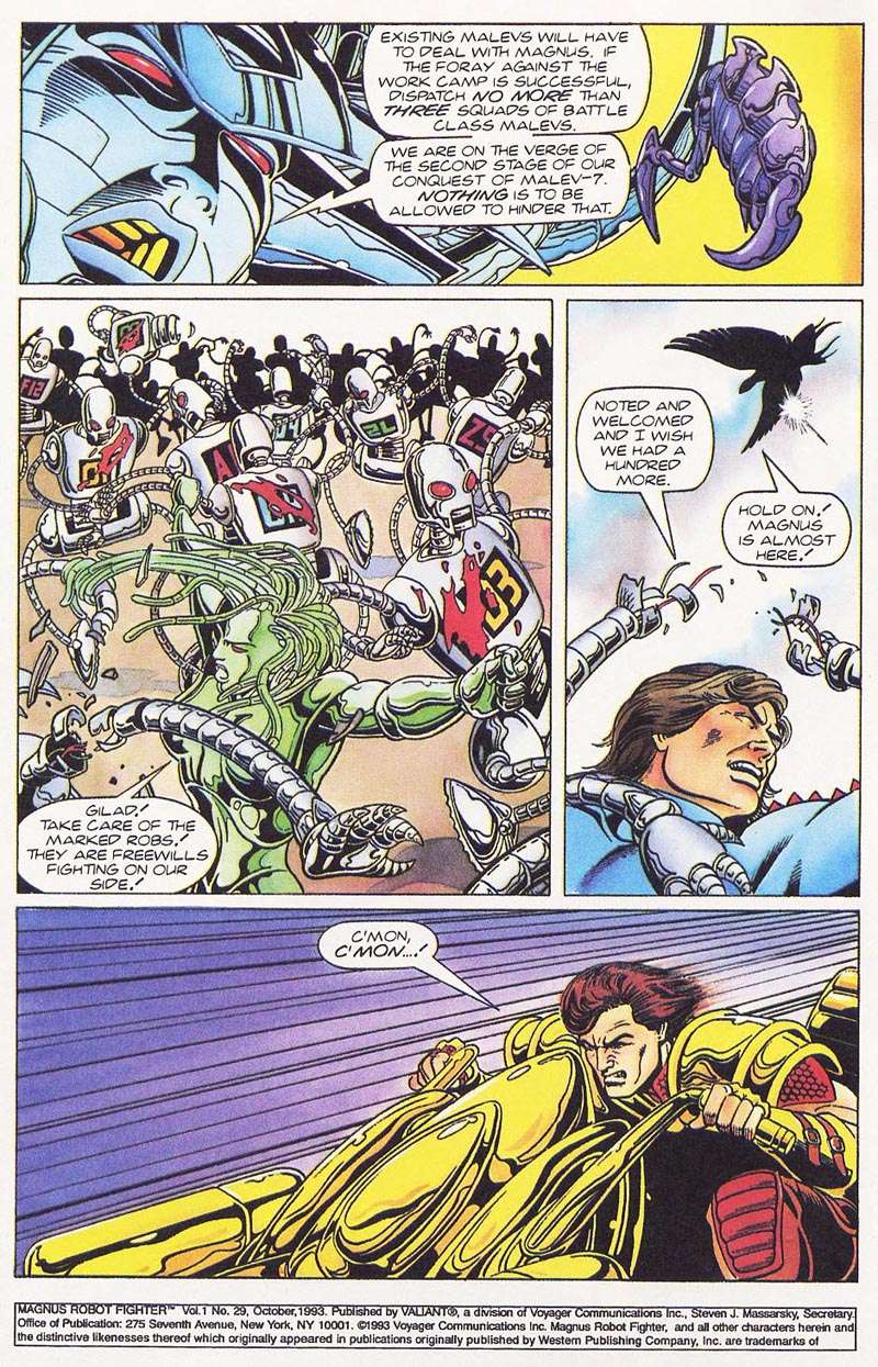 Read online Magnus Robot Fighter (1991) comic -  Issue #29 - 6