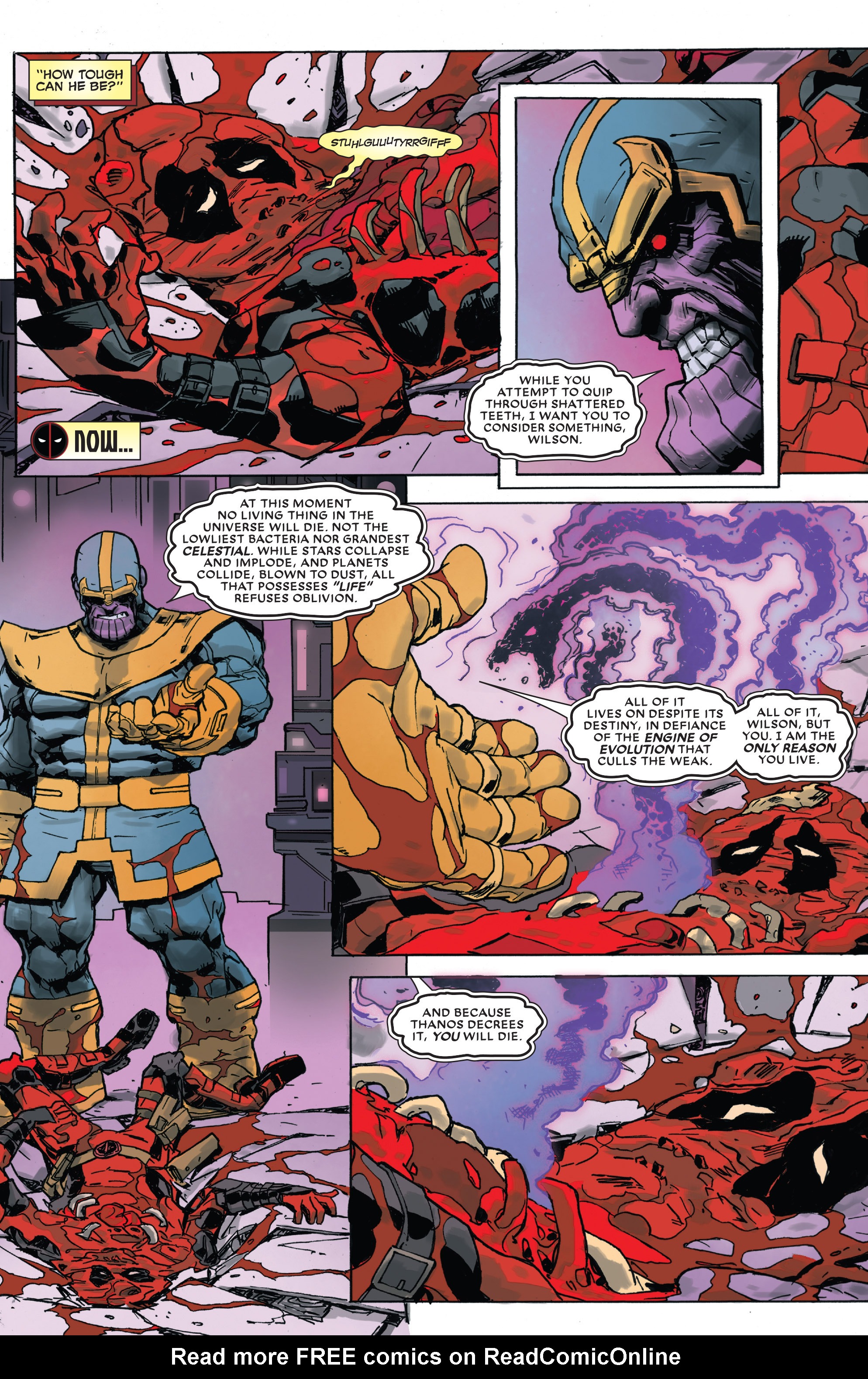 Read online Deadpool vs. Thanos comic -  Issue #1 - 16