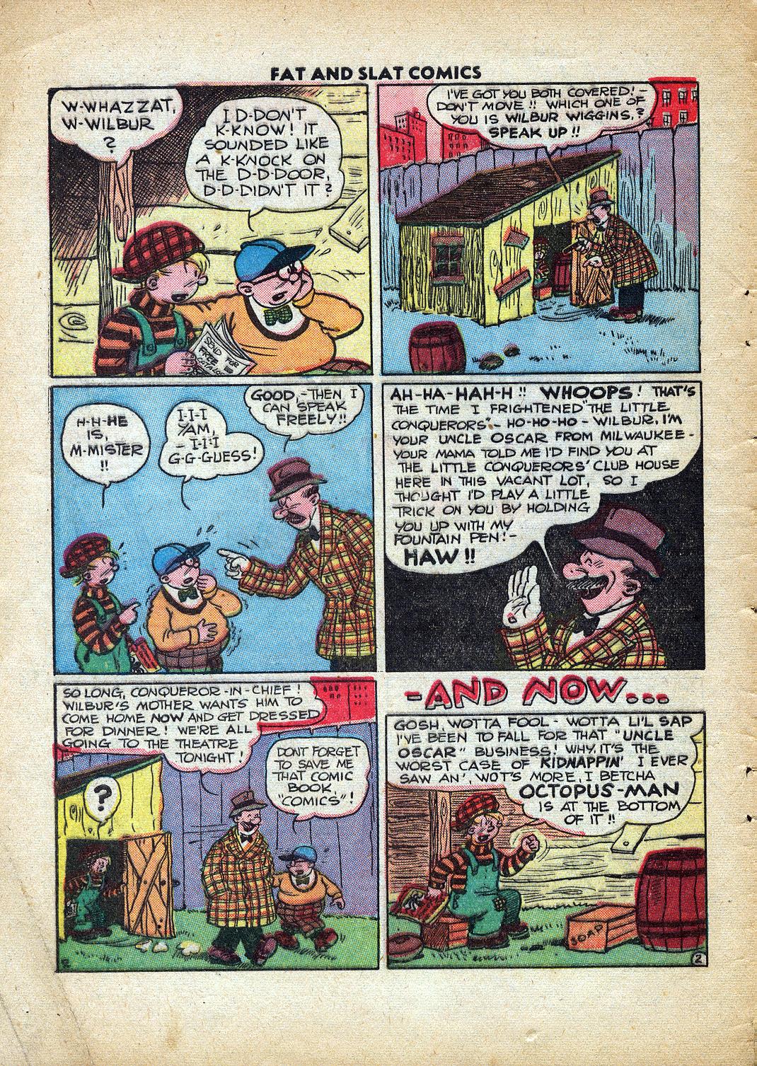 Read online Fat and Slat comic -  Issue #4 - 5