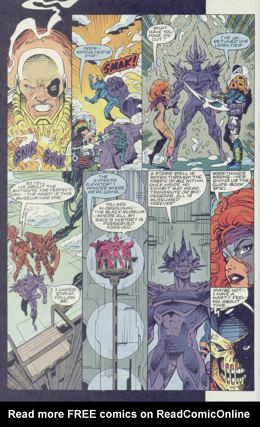 Read online Death's Head II & The Origin of Die Cut comic -  Issue #2 - 16