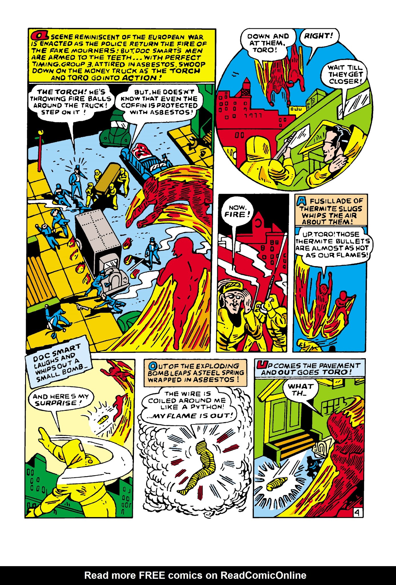 Read online Marvel Masterworks: Golden Age Human Torch comic -  Issue # TPB 1 (Part 3) - 12