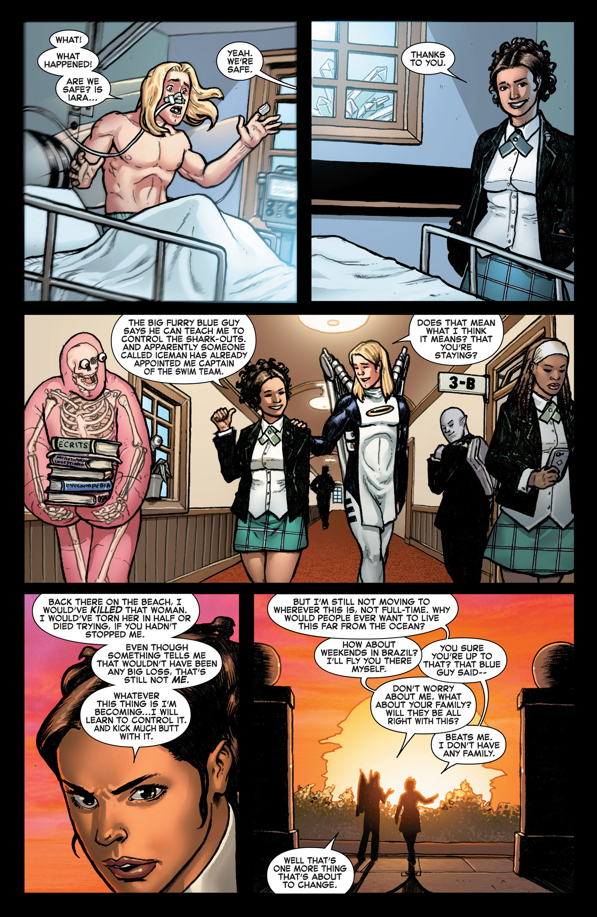 Read online Wolverine & The X-Men comic -  Issue #20 - 20