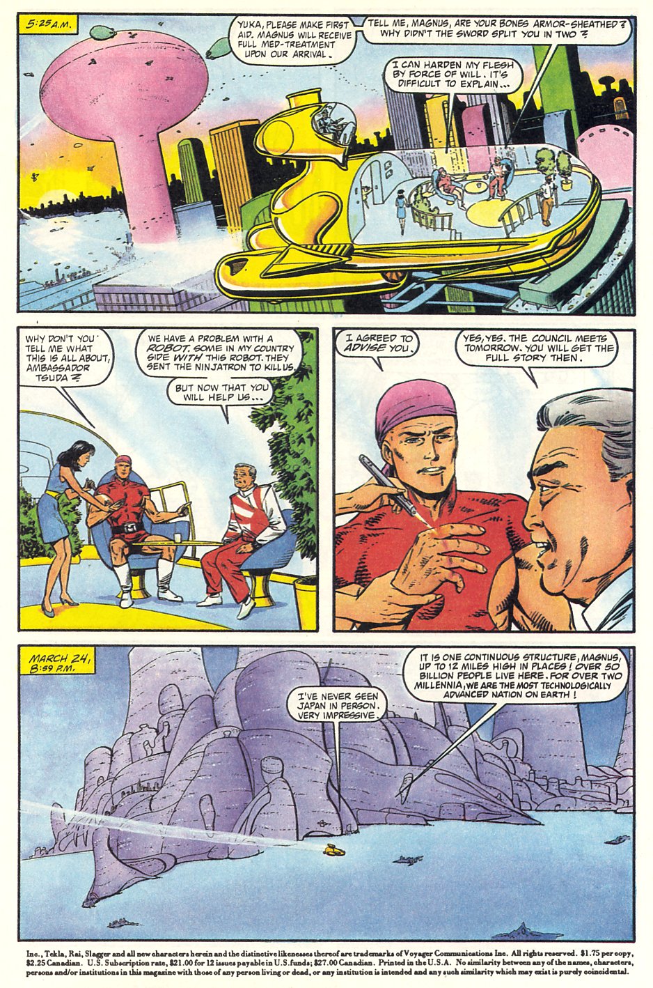 Read online Magnus Robot Fighter (1991) comic -  Issue #6 - 5