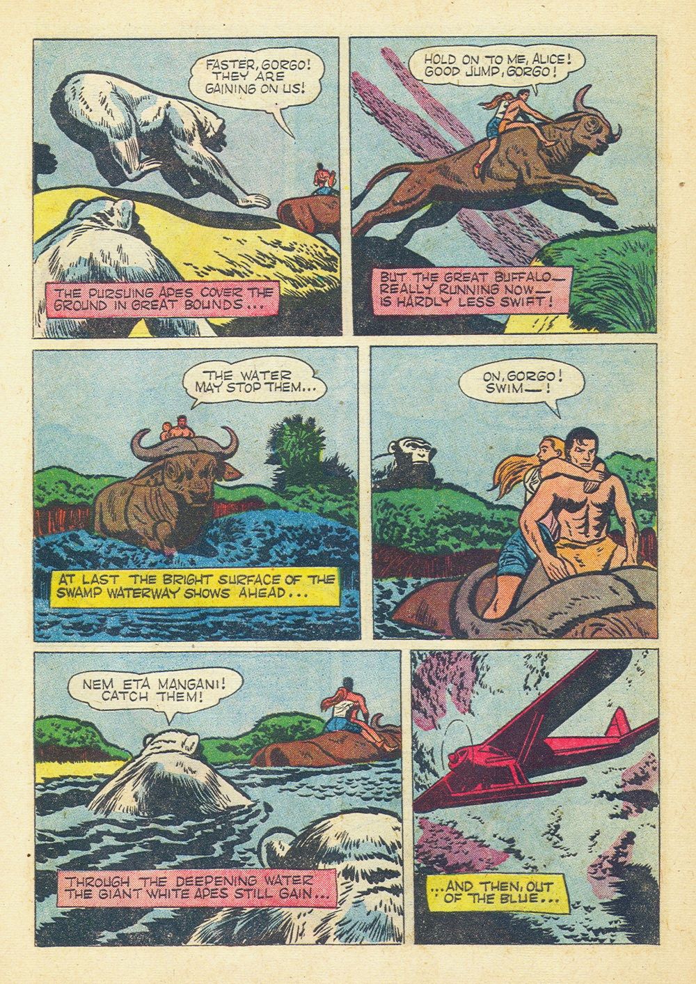 Read online Tarzan (1948) comic -  Issue #58 - 17