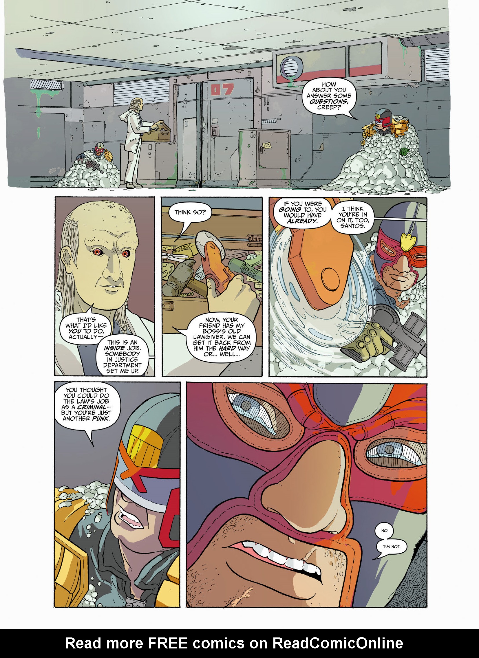 Read online Judge Dredd Megazine (Vol. 5) comic -  Issue #454 - 106