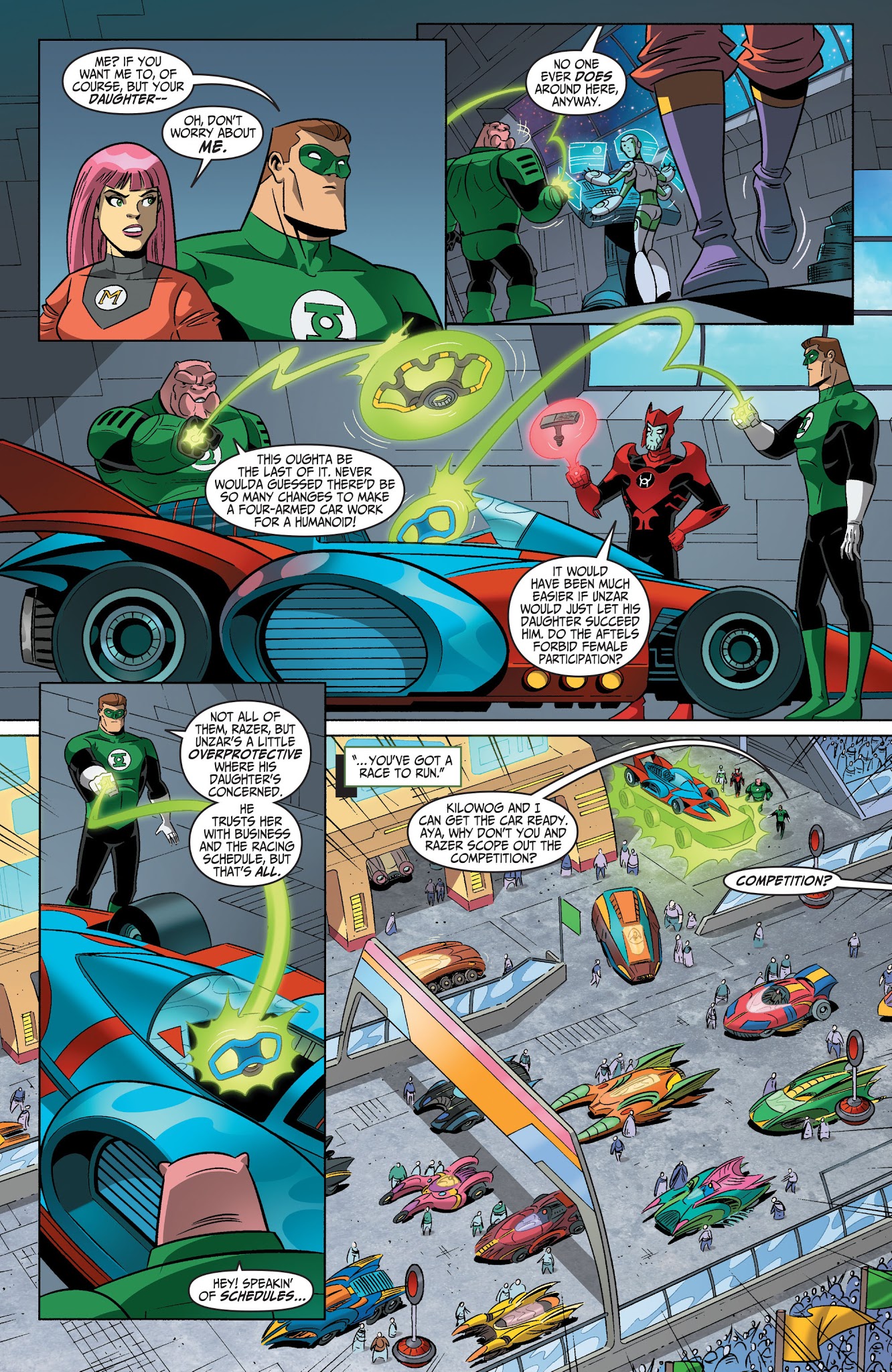 Read online Green Lantern: The Animated Series comic -  Issue #13 - 6