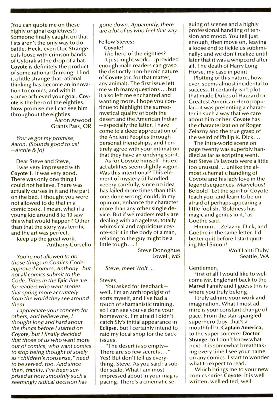 Read online Coyote comic -  Issue #3 - 34