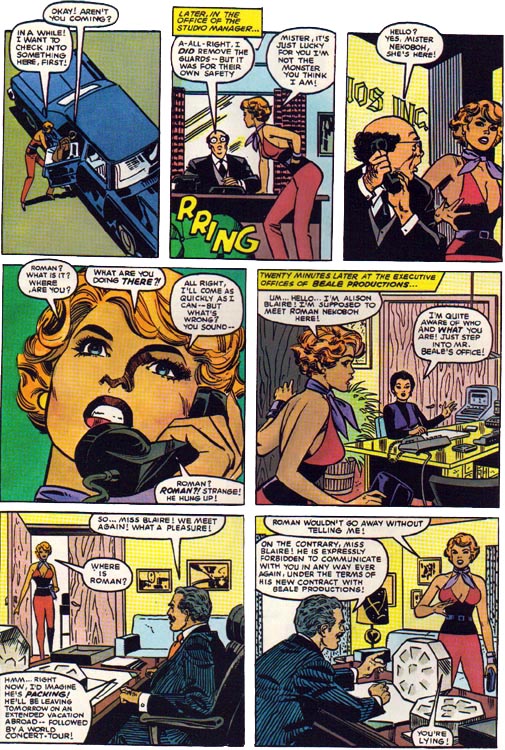 Read online Marvel Graphic Novel comic -  Issue #12 - Dazzler - The Movie - 67