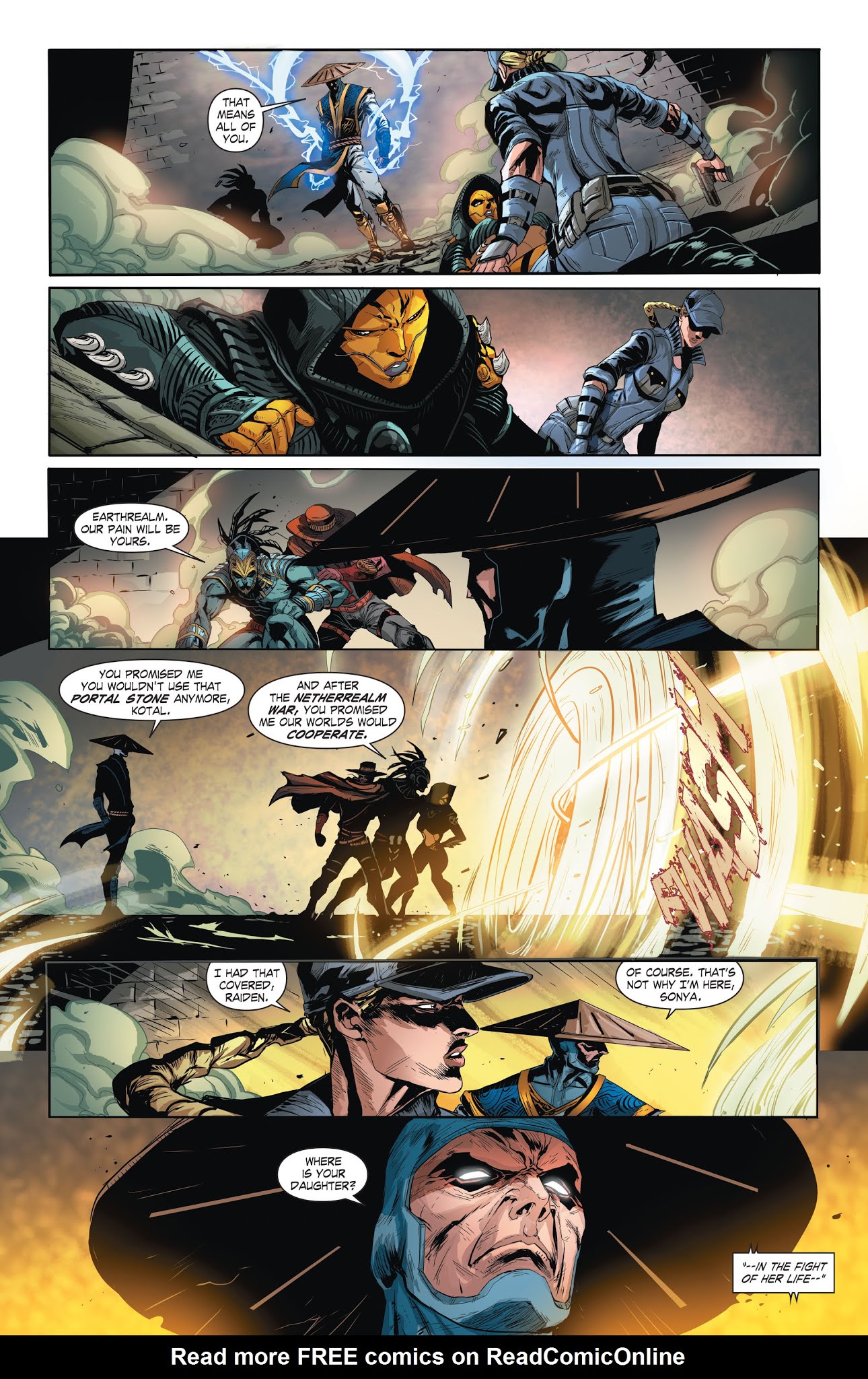 Read online Mortal Kombat X [I] comic -  Issue # _TPB 1 - 49