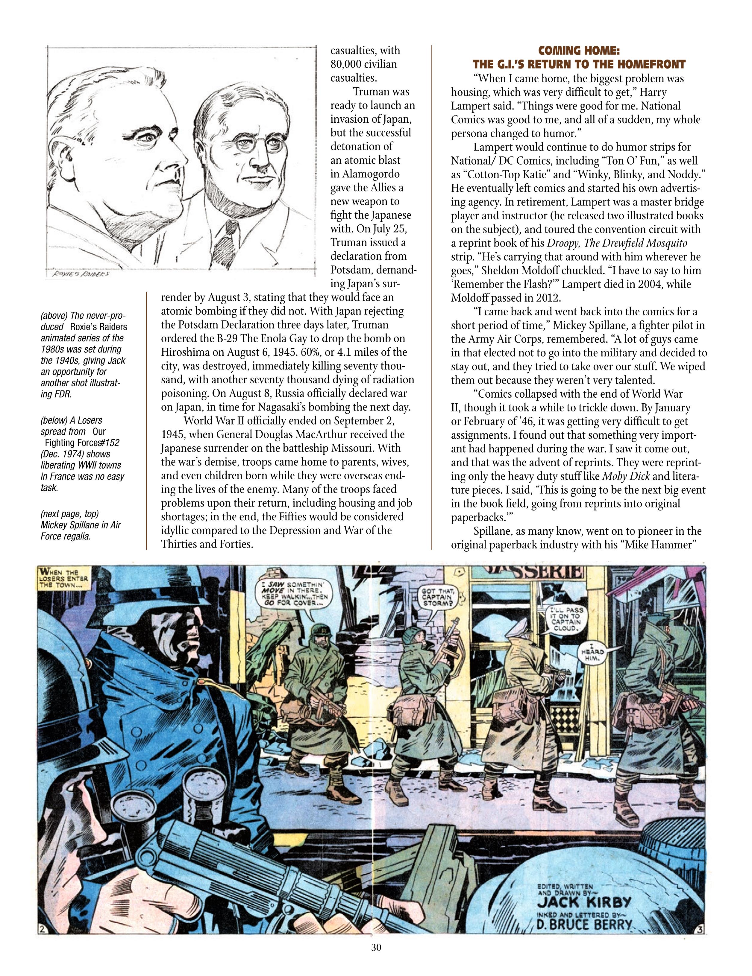 Read online The Jack Kirby Collector comic -  Issue #72 - 32