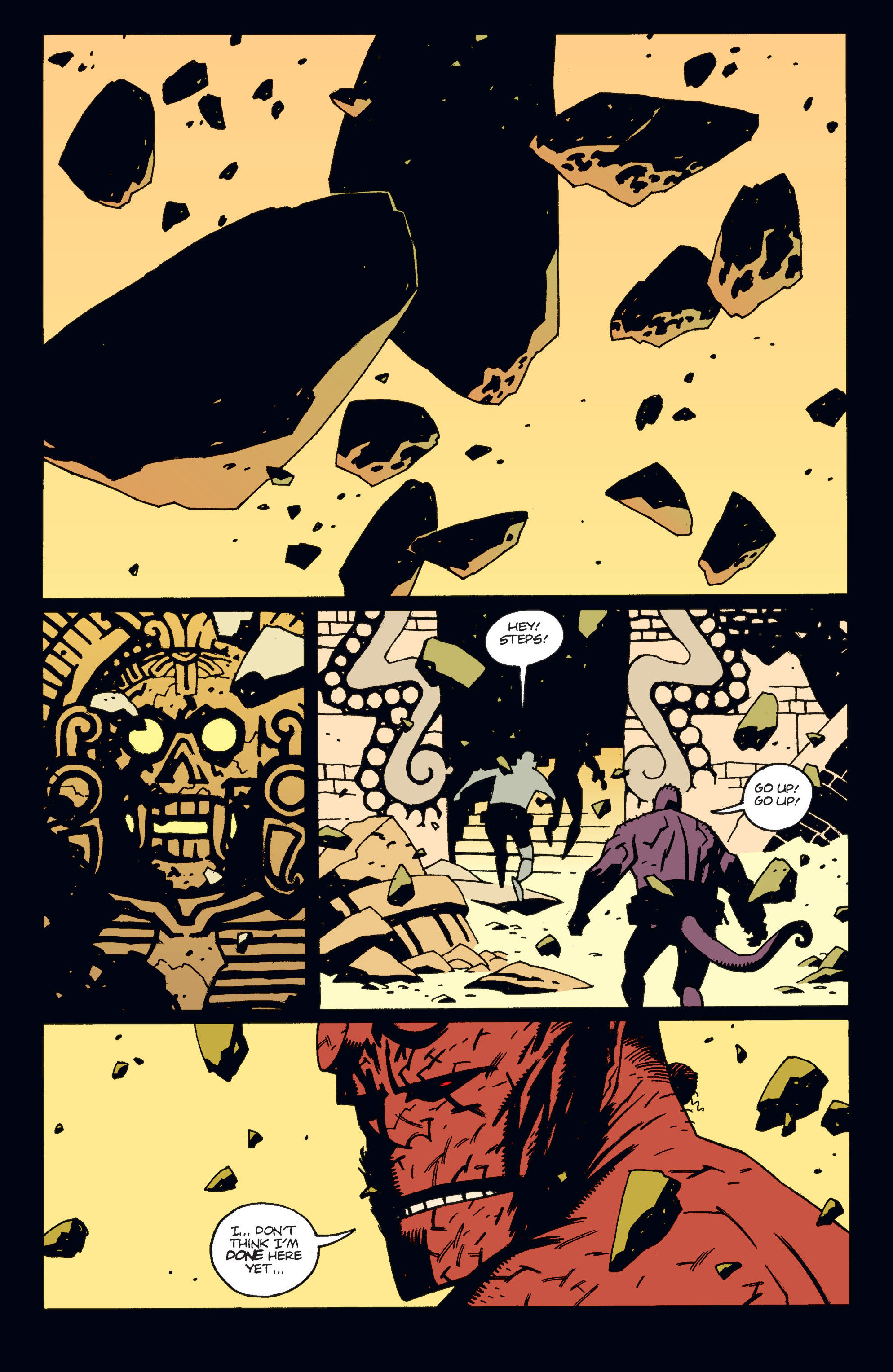 Read online Hellboy comic -  Issue #1 - 103