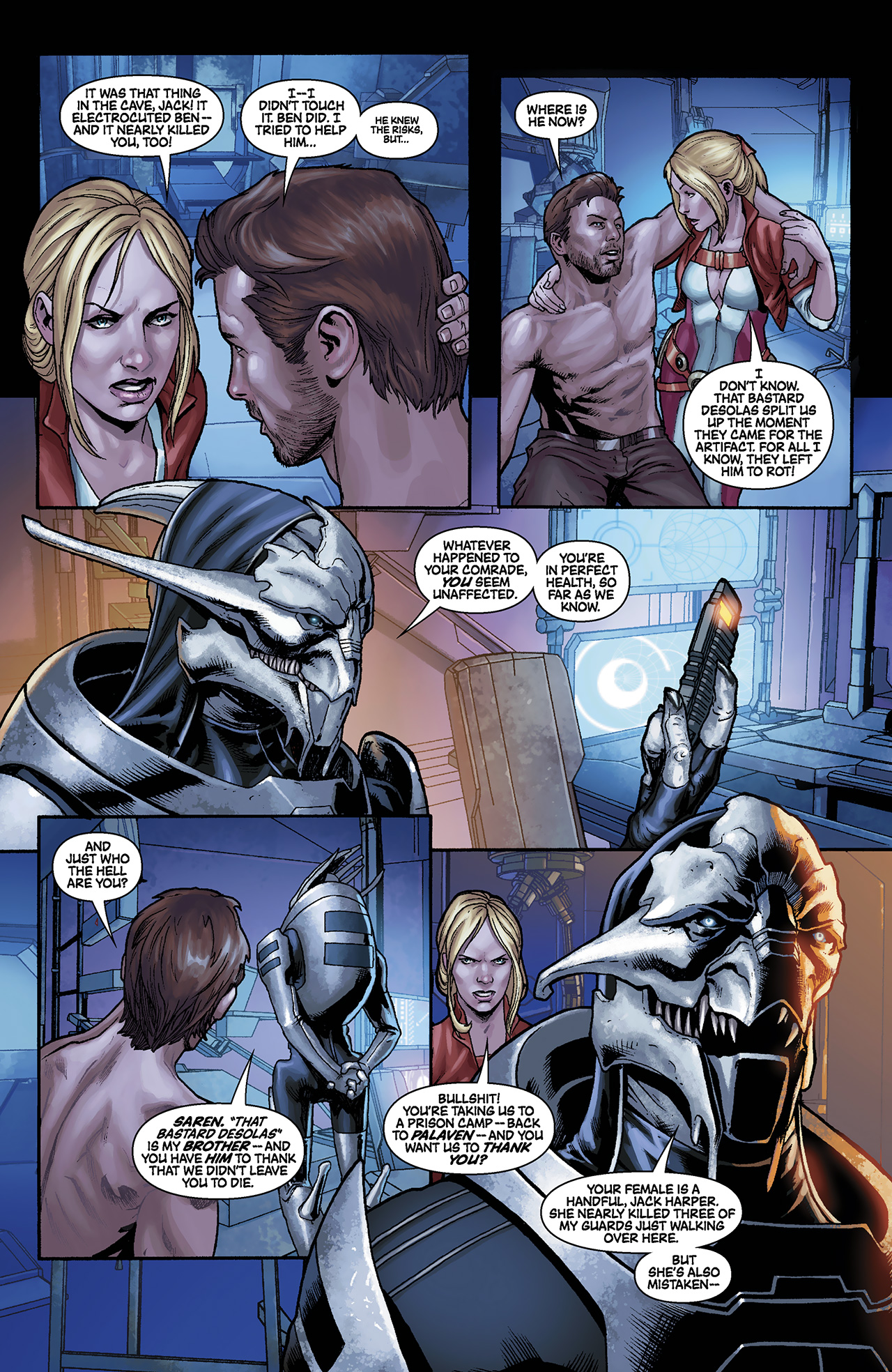 Read online Mass Effect: Evolution comic -  Issue #2 - 8