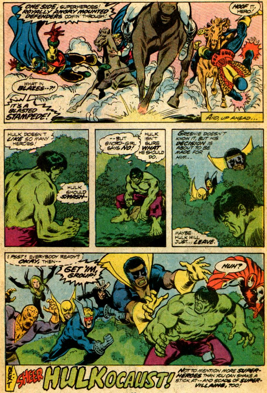 Read online The Defenders (1972) comic -  Issue #62 - 18