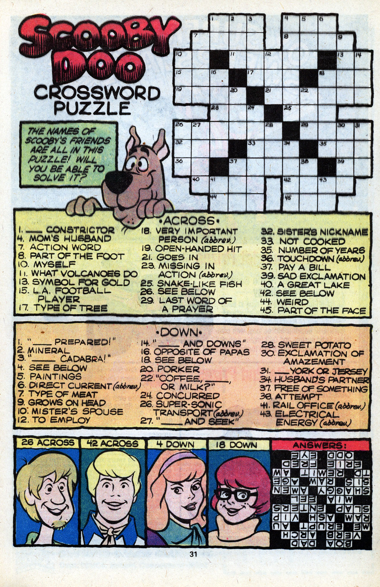 Read online Scooby-Doo (1977) comic -  Issue #7 - 33