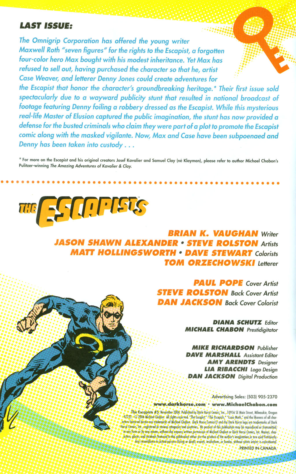 Read online The Escapists comic -  Issue #5 - 2