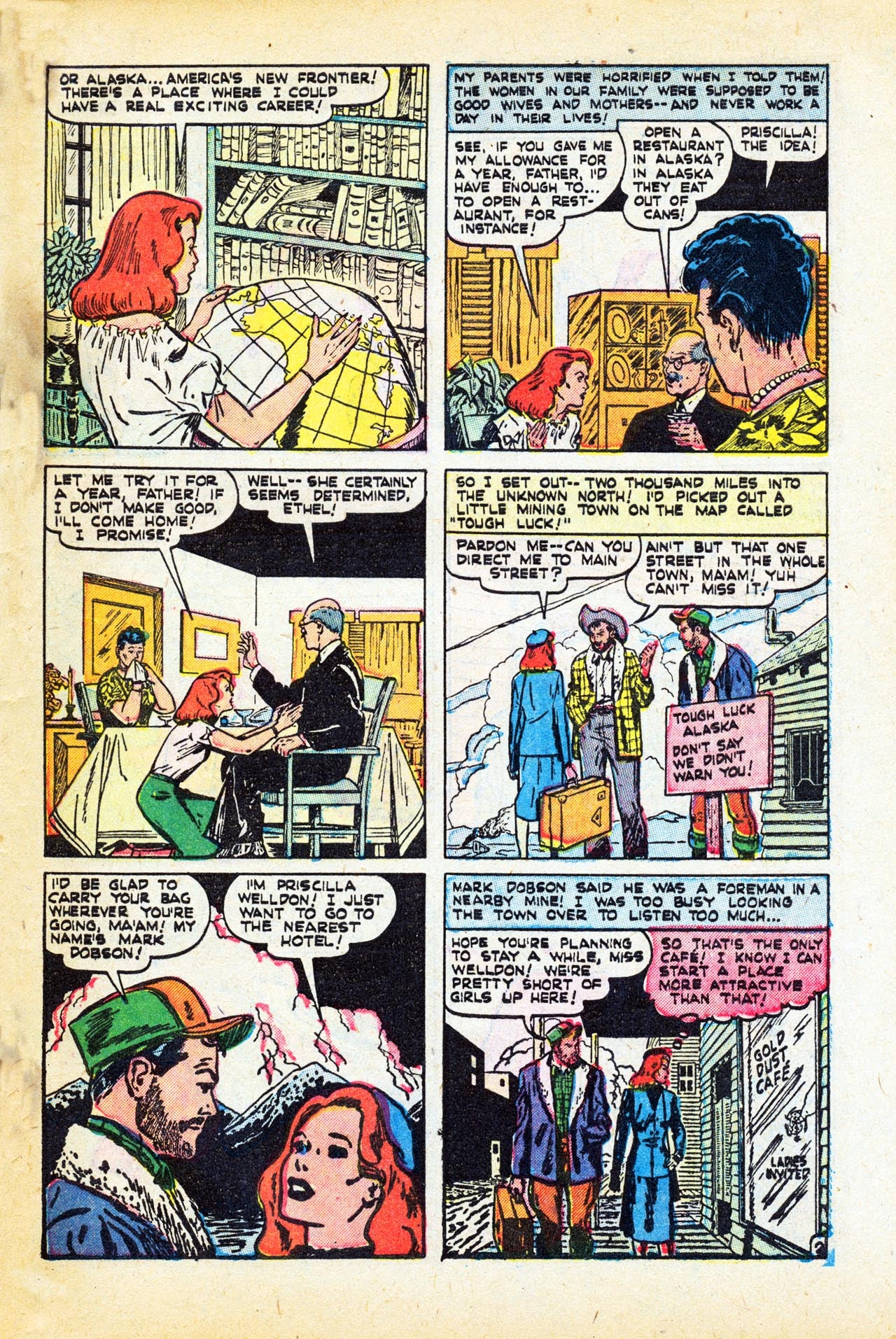 Read online Girl Comics (1949) comic -  Issue #1 - 41