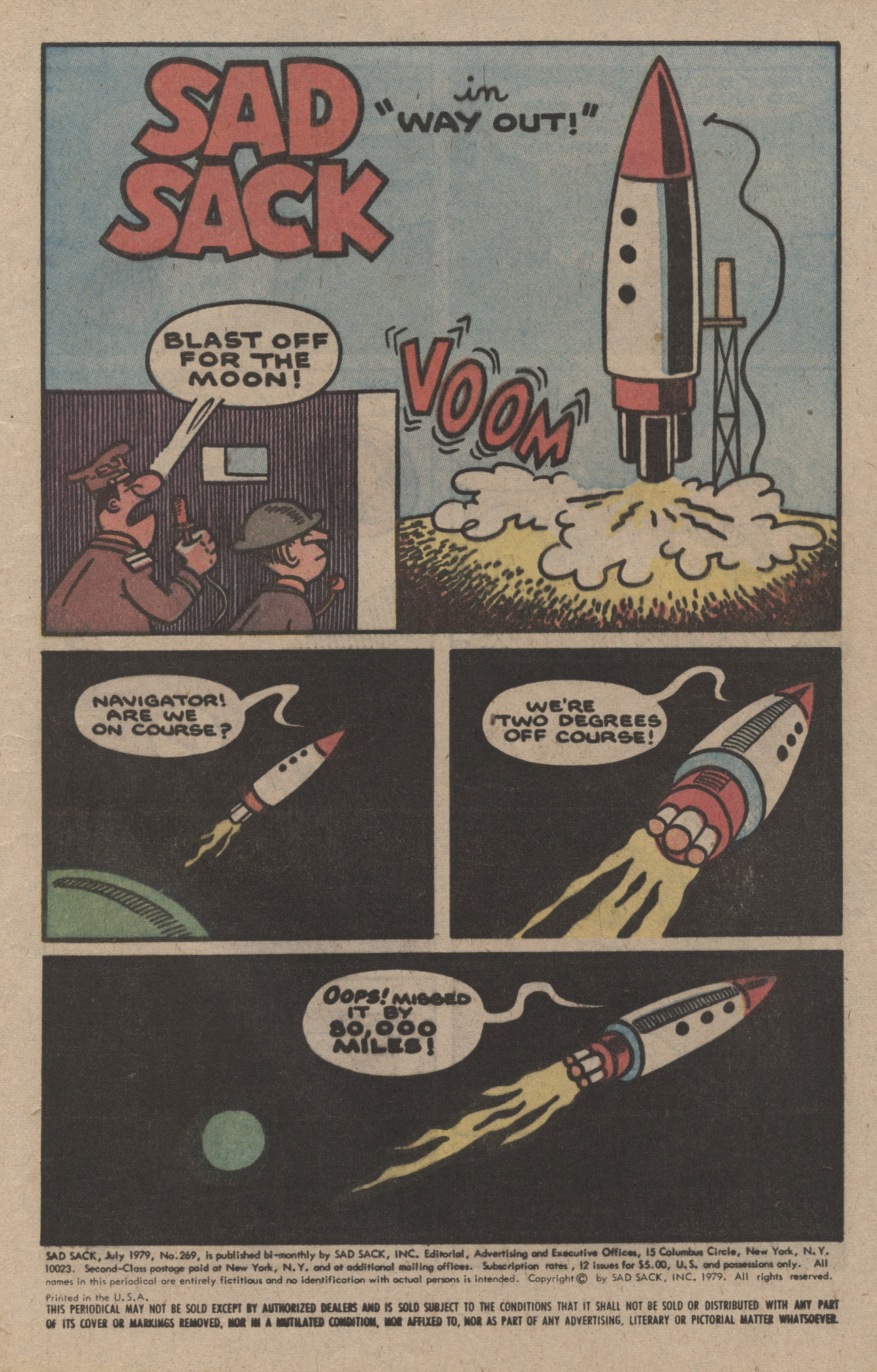 Read online Sad Sack comic -  Issue #269 - 5