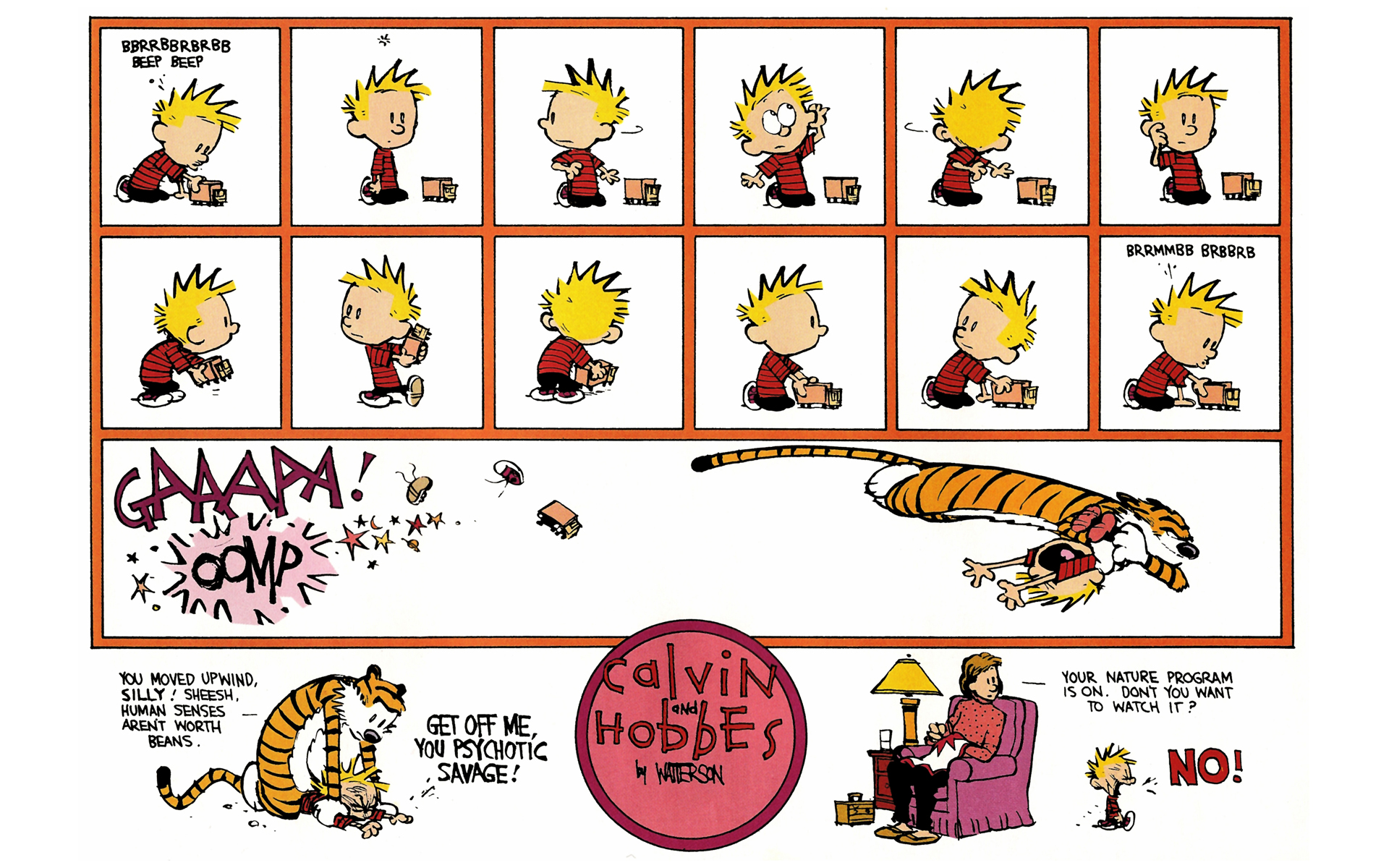 Read online Calvin and Hobbes comic -  Issue #10 - 46