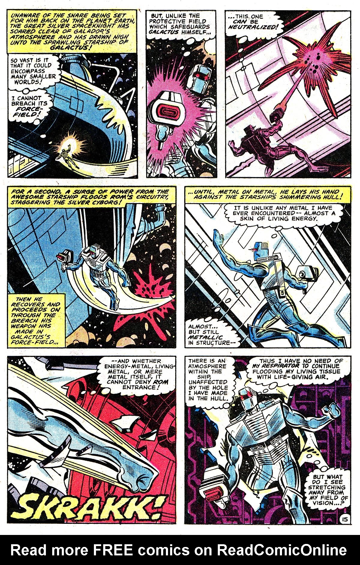 Read online ROM (1979) comic -  Issue #26 - 15
