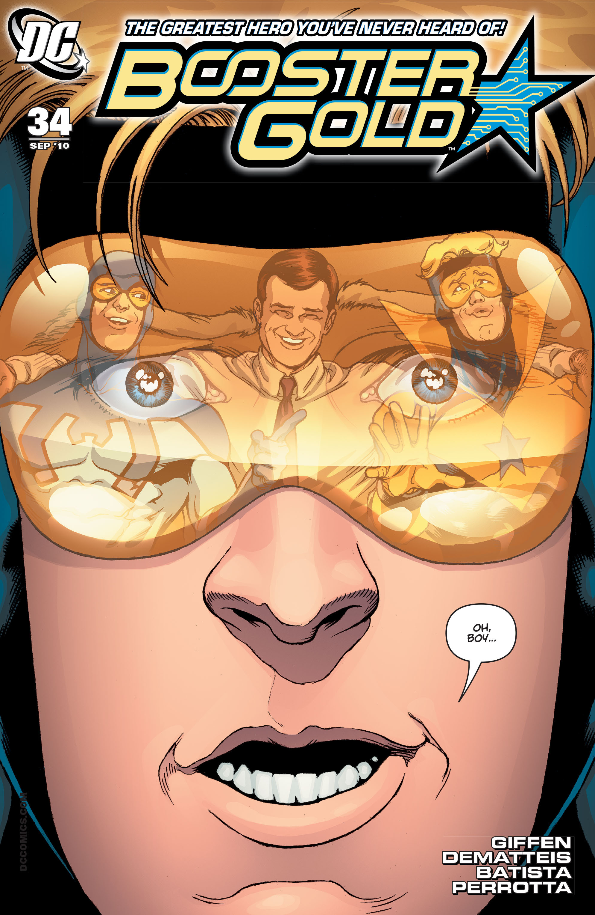 Read online Booster Gold (2007) comic -  Issue #34 - 1