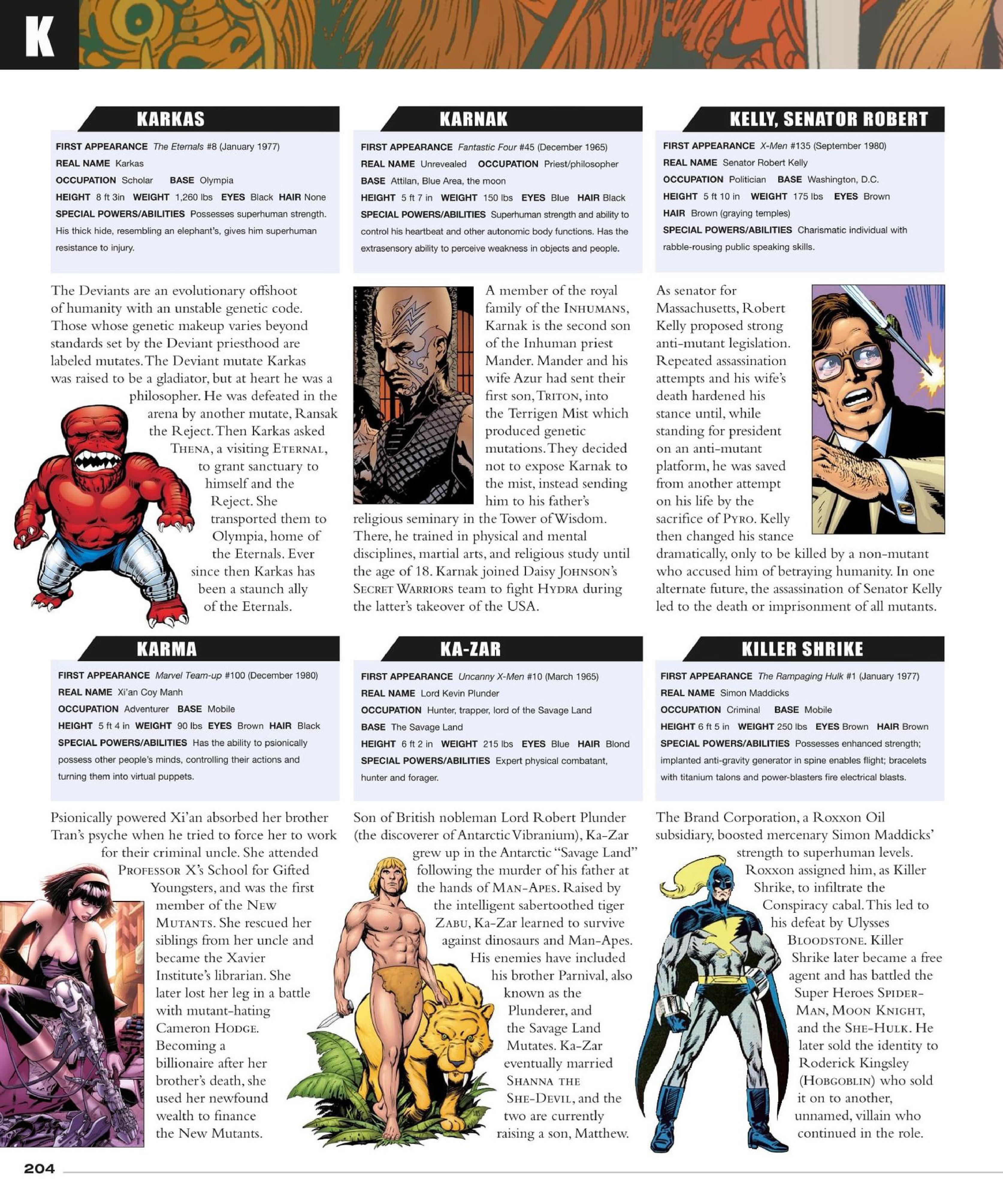 Read online Marvel Encyclopedia, New Edition comic -  Issue # TPB (Part 3) - 7