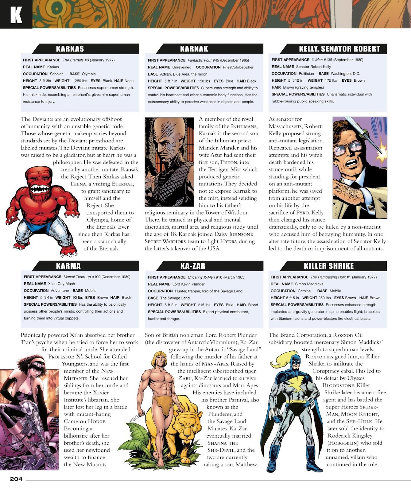 Marvel Encyclopedia, New Edition issue TPB (Part 3) - Page 7