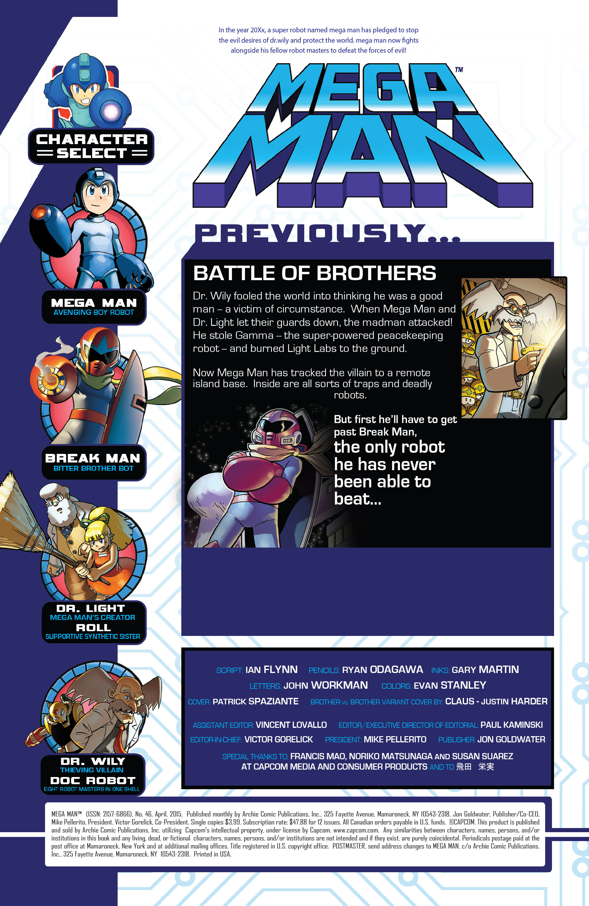 Read online Mega Man comic -  Issue #46 - 2