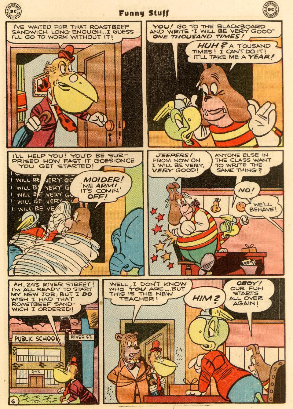 Read online Funny Stuff comic -  Issue #12 - 47