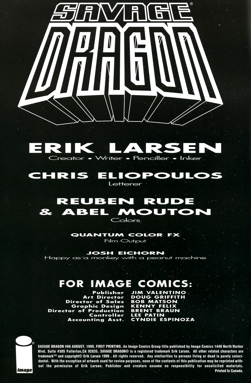 Read online The Savage Dragon (1993) comic -  Issue #66 - 2