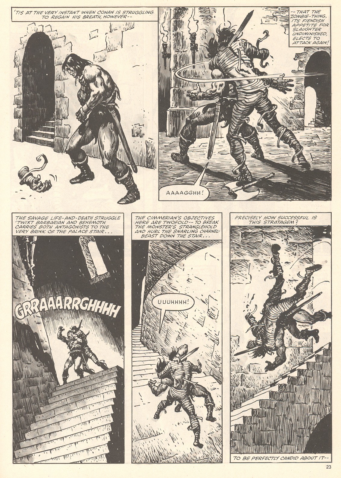 The Savage Sword Of Conan issue 79 - Page 23