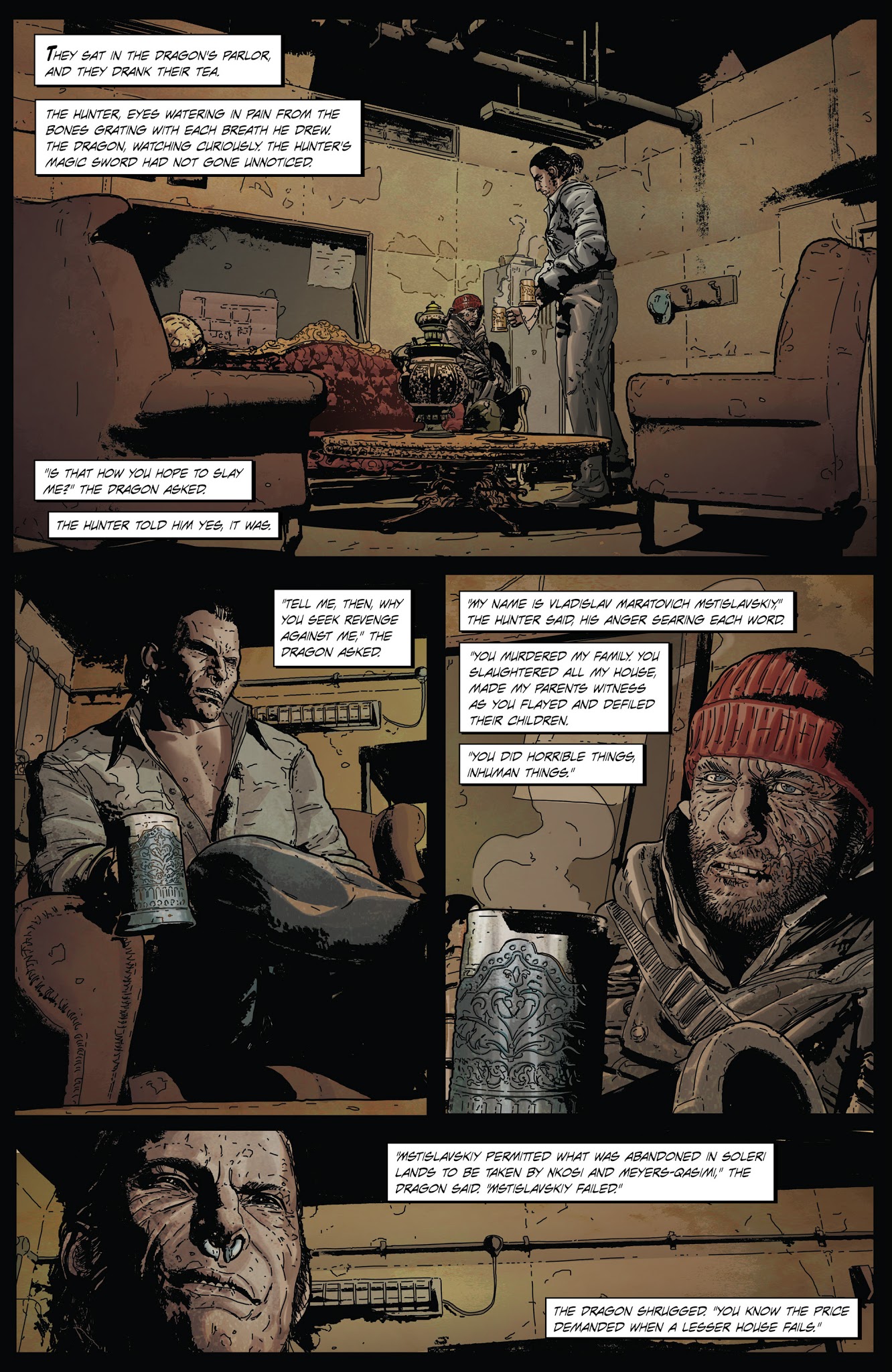 Read online Lazarus: X  66 comic -  Issue #6 - 14