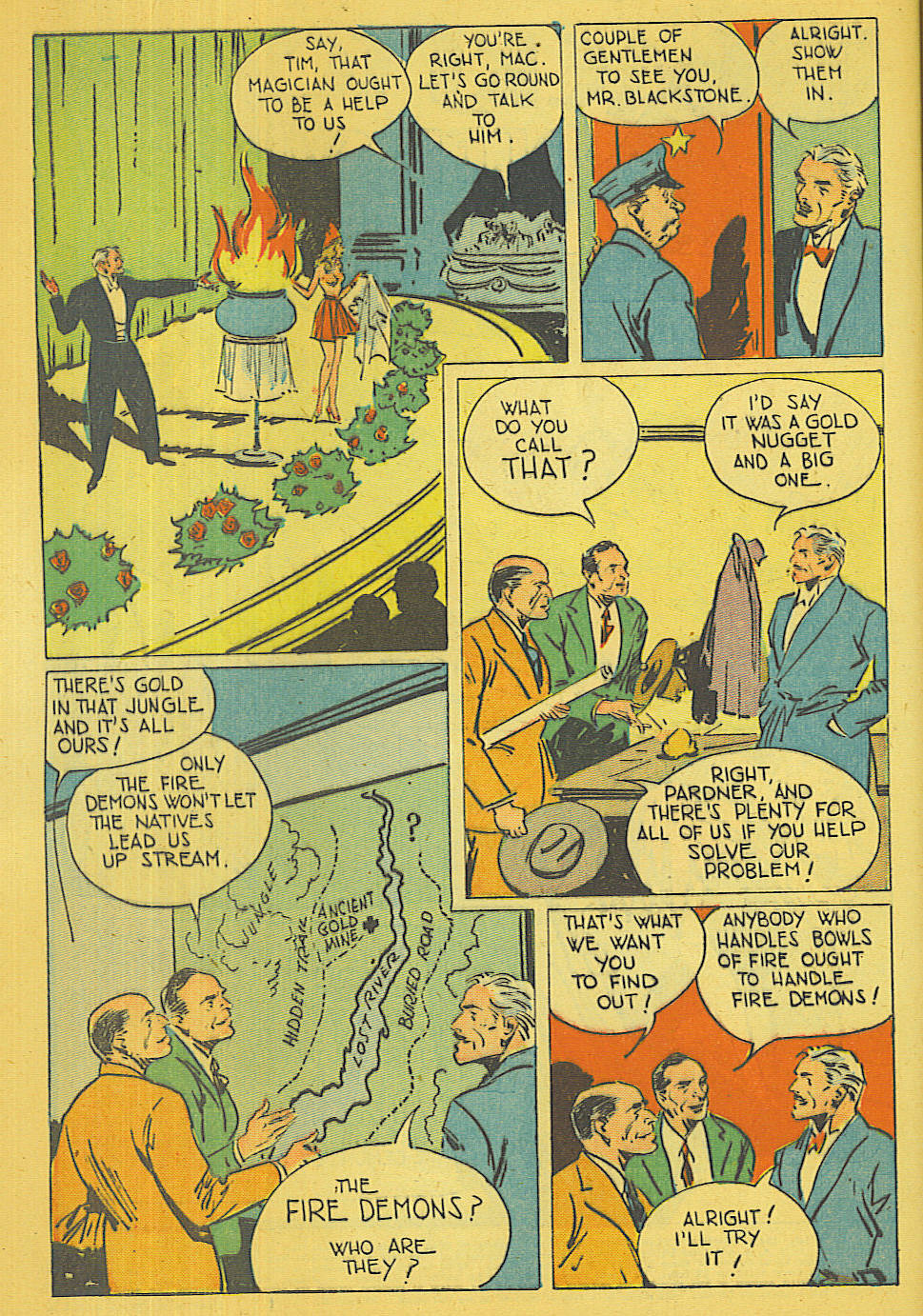 Read online Super-Magician Comics comic -  Issue #39 - 3