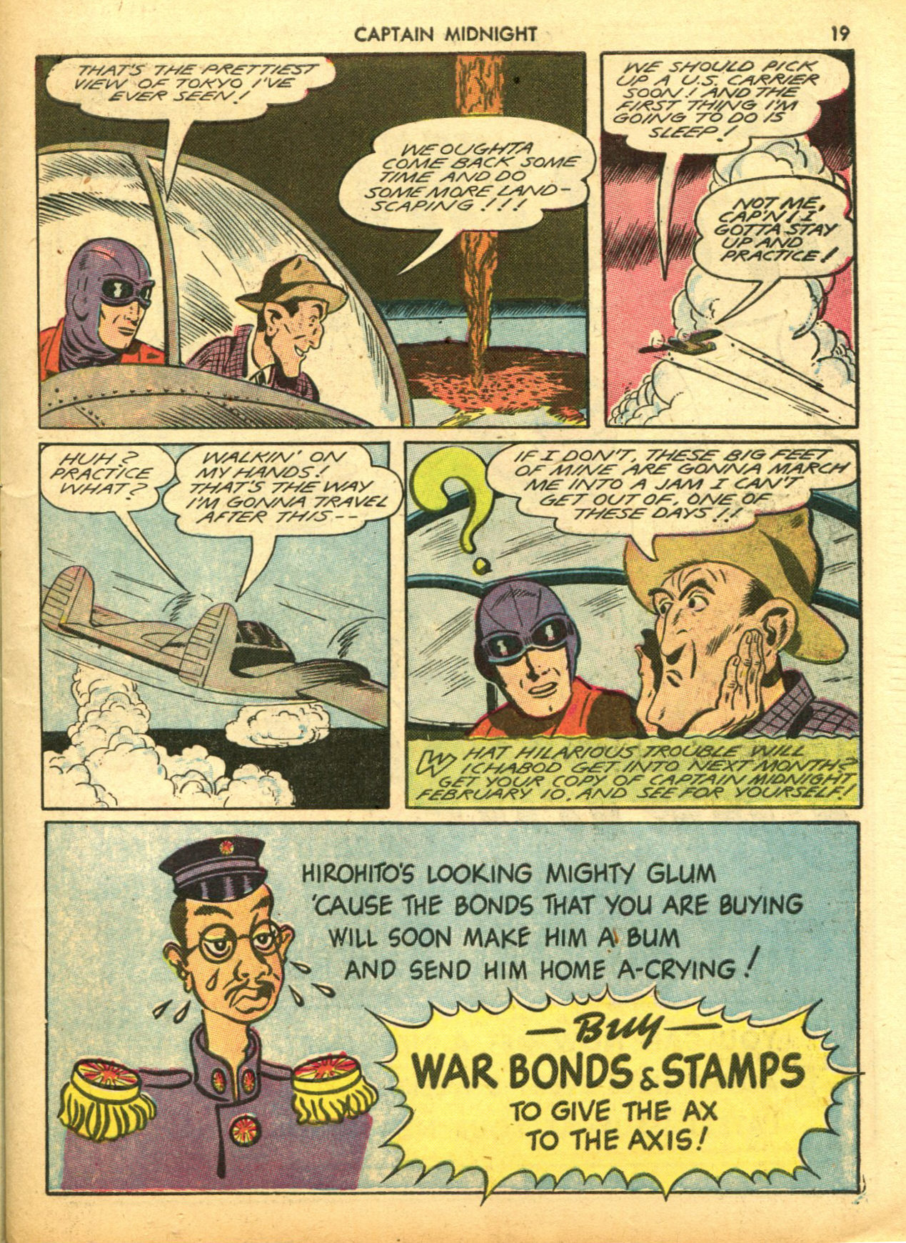 Read online Captain Midnight (1942) comic -  Issue #5 - 19