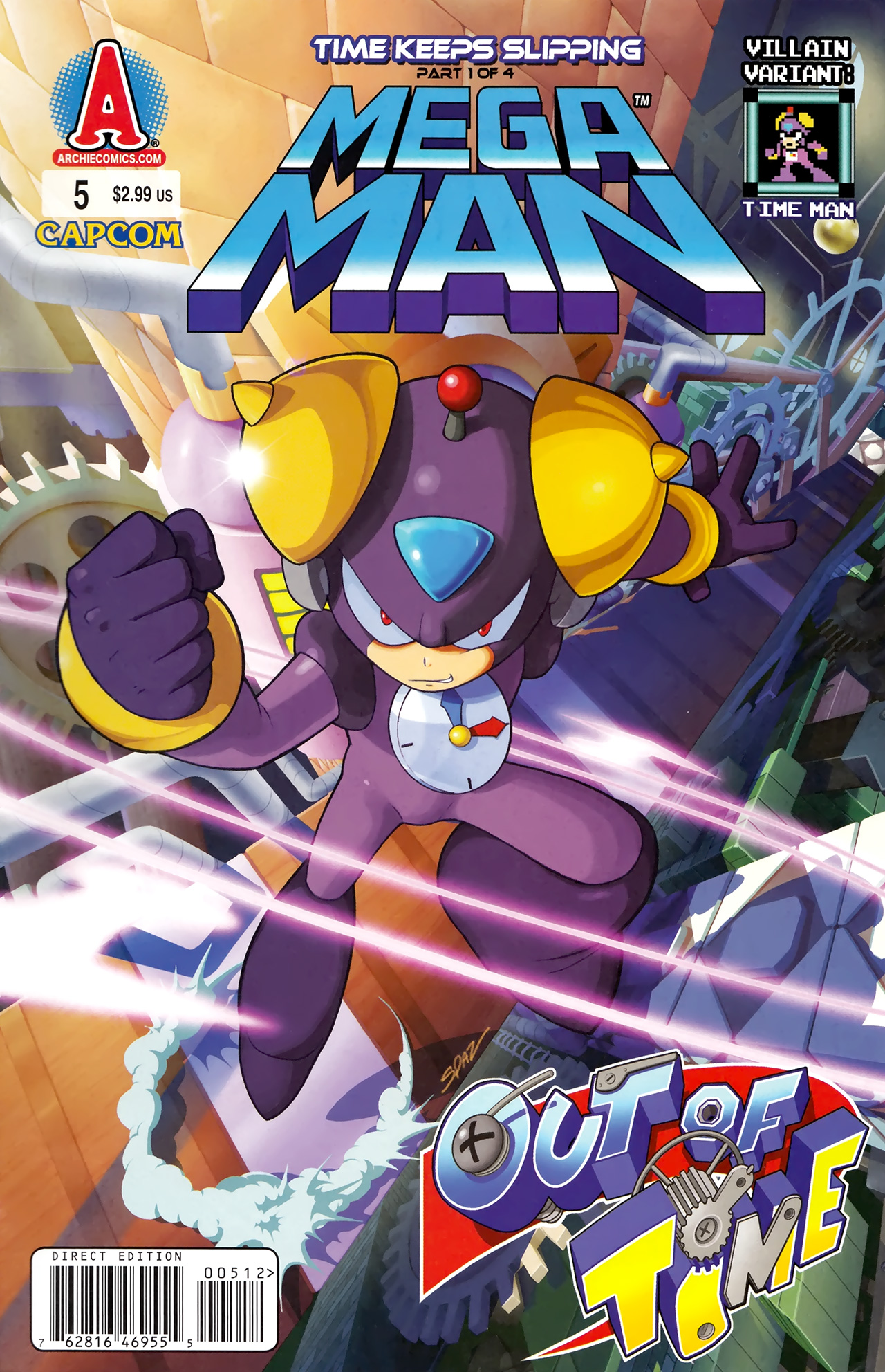Read online Mega Man comic -  Issue #5 - 2