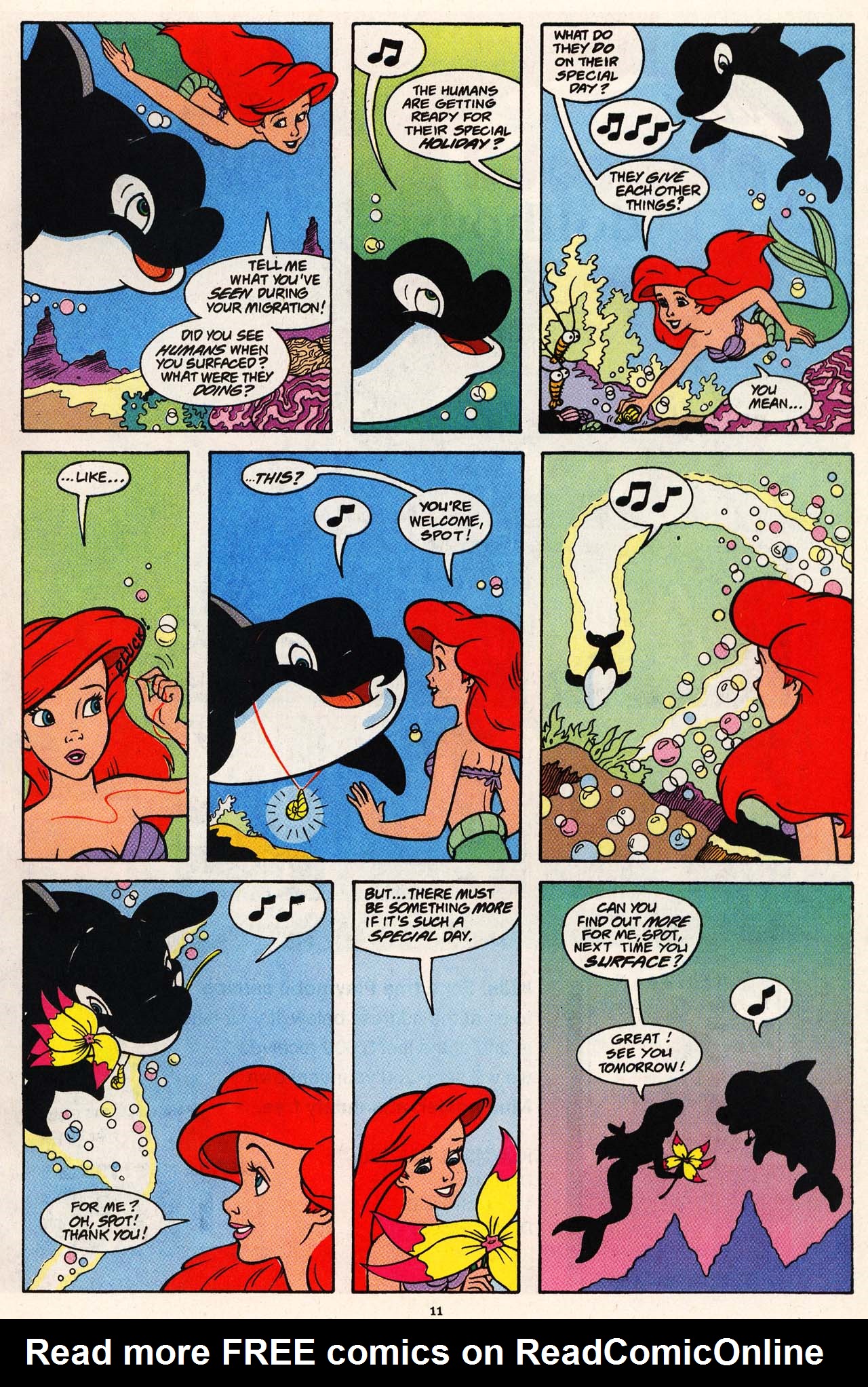 Read online Disney's The Little Mermaid comic -  Issue #6 - 13