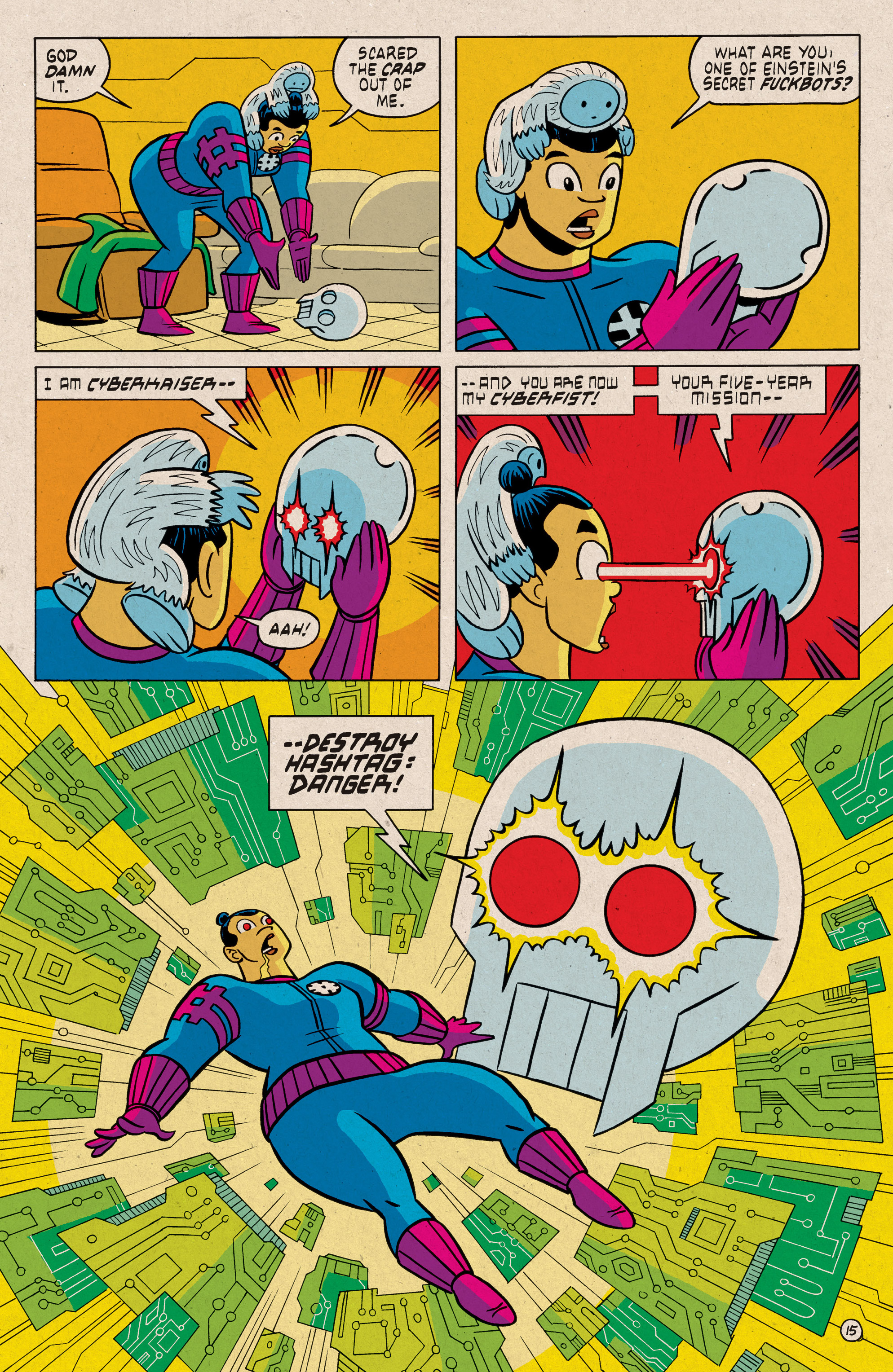 Read online Hashtag Danger comic -  Issue #5 - 17